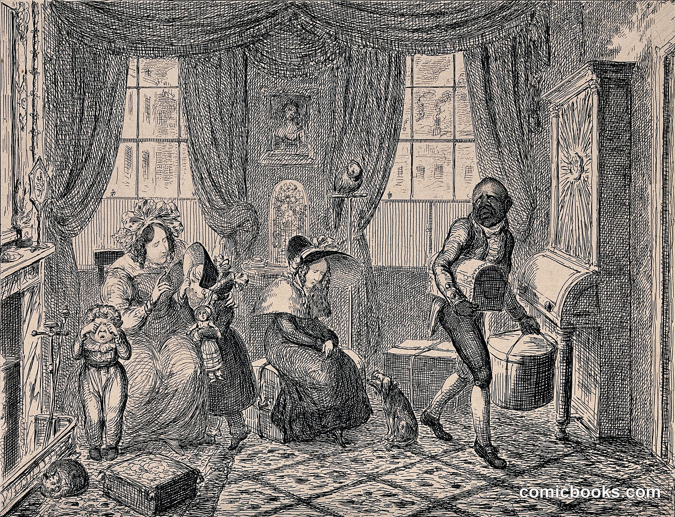A Family Returns from Holiday