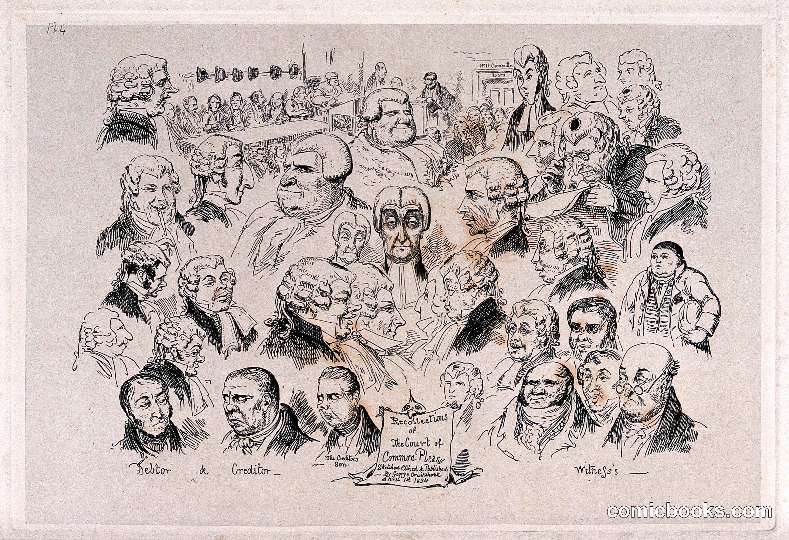 Heads of Different Types of People in Connection with the Law