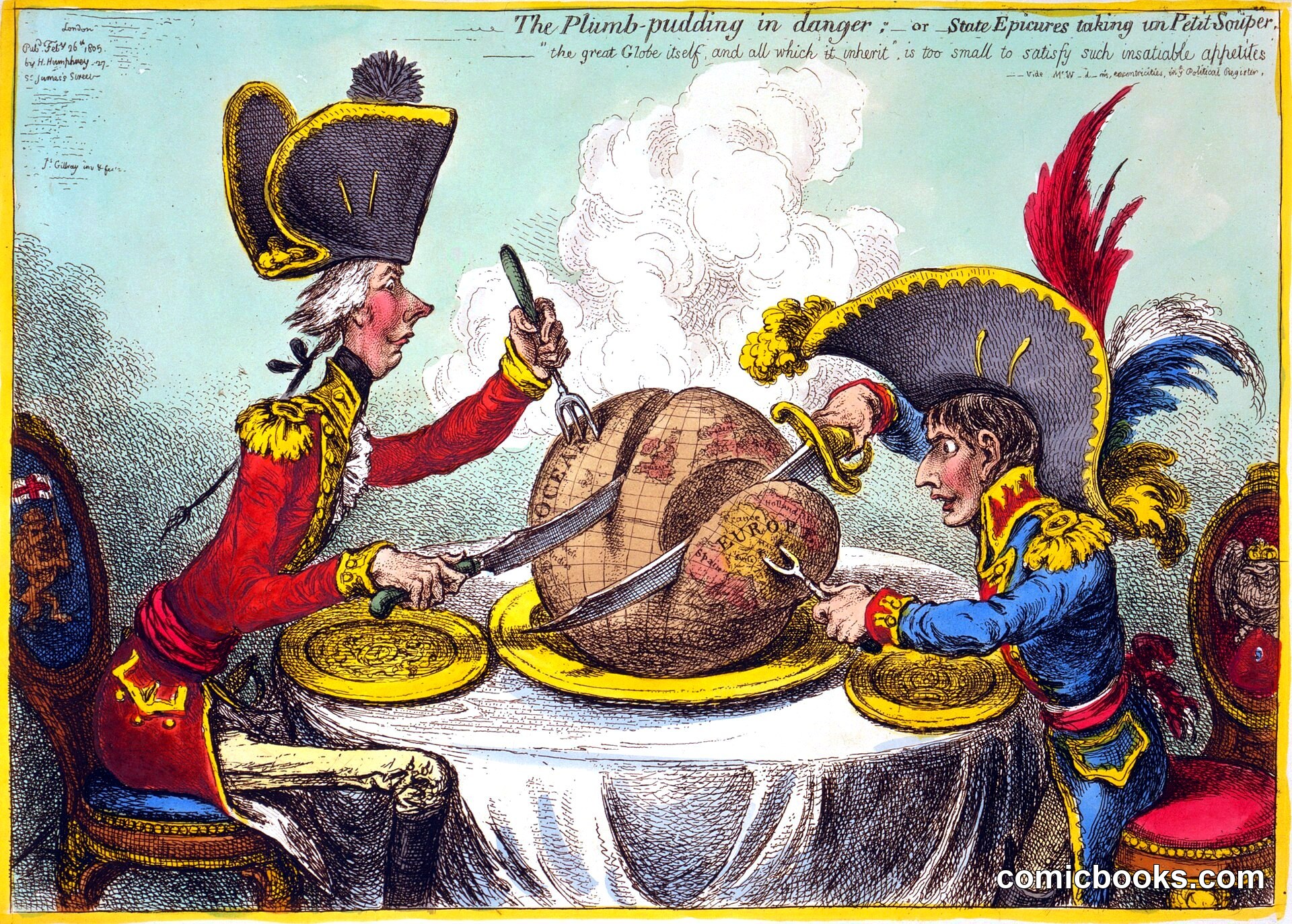 The Plumb-pudding in Danger