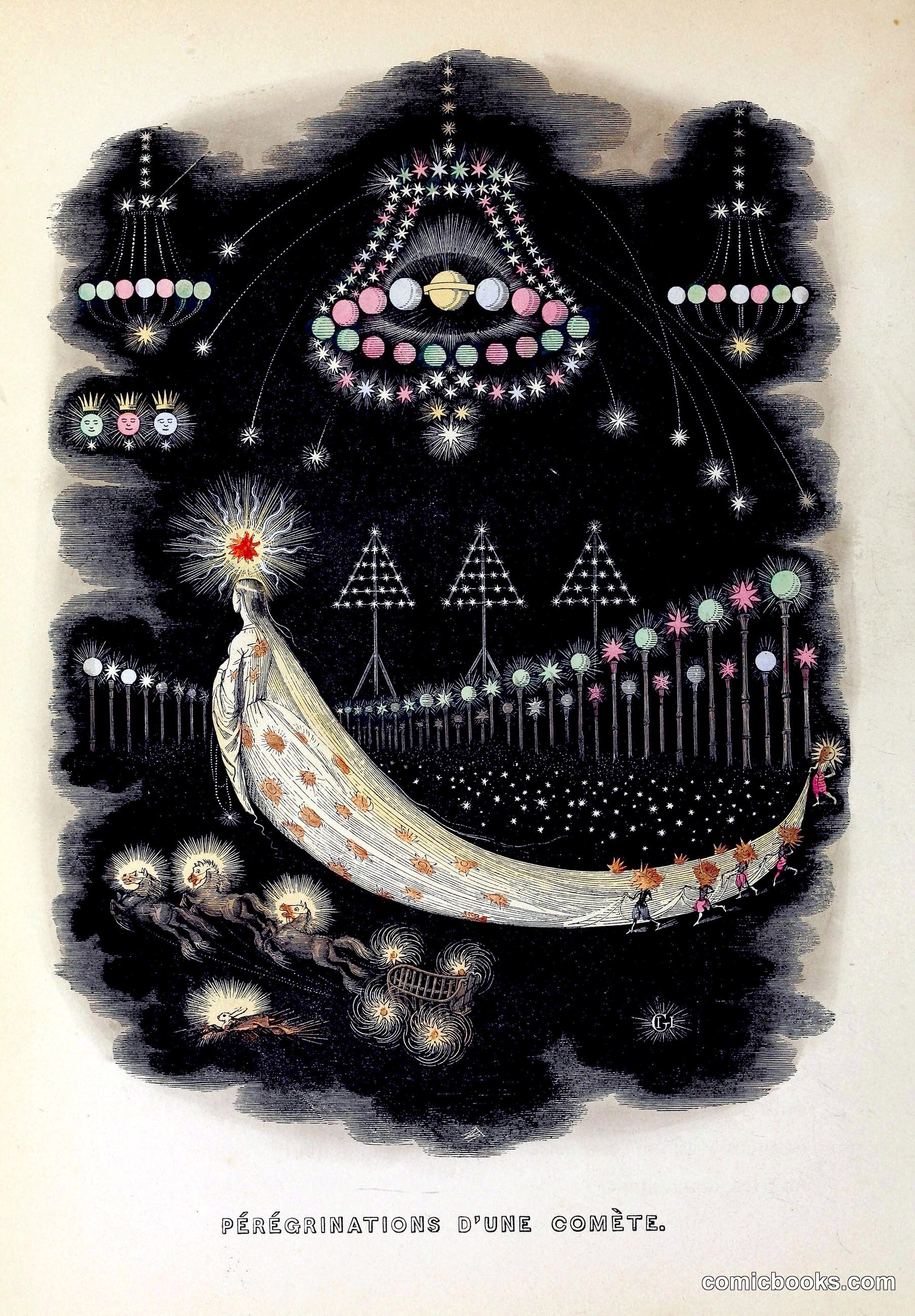*Pérégrinations d'une Comète*, from *Un Autre Monde*