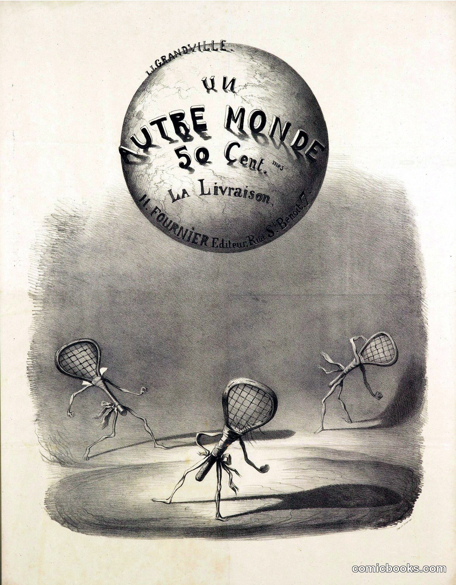 Cover Illustration, *Un Autre Monde*