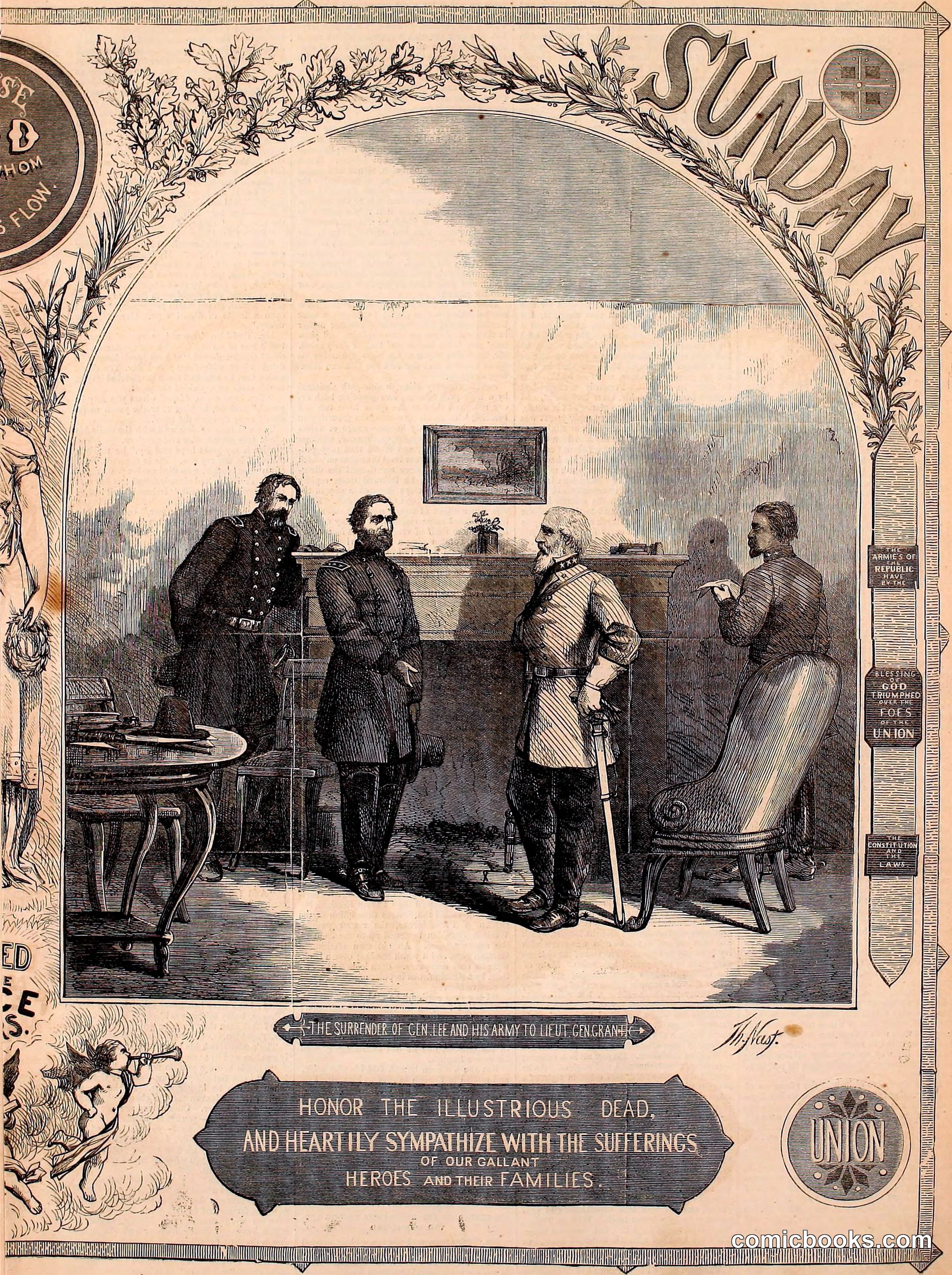 The Surrender of Gen. Lee and His Army to Lieut. Gen. Grant