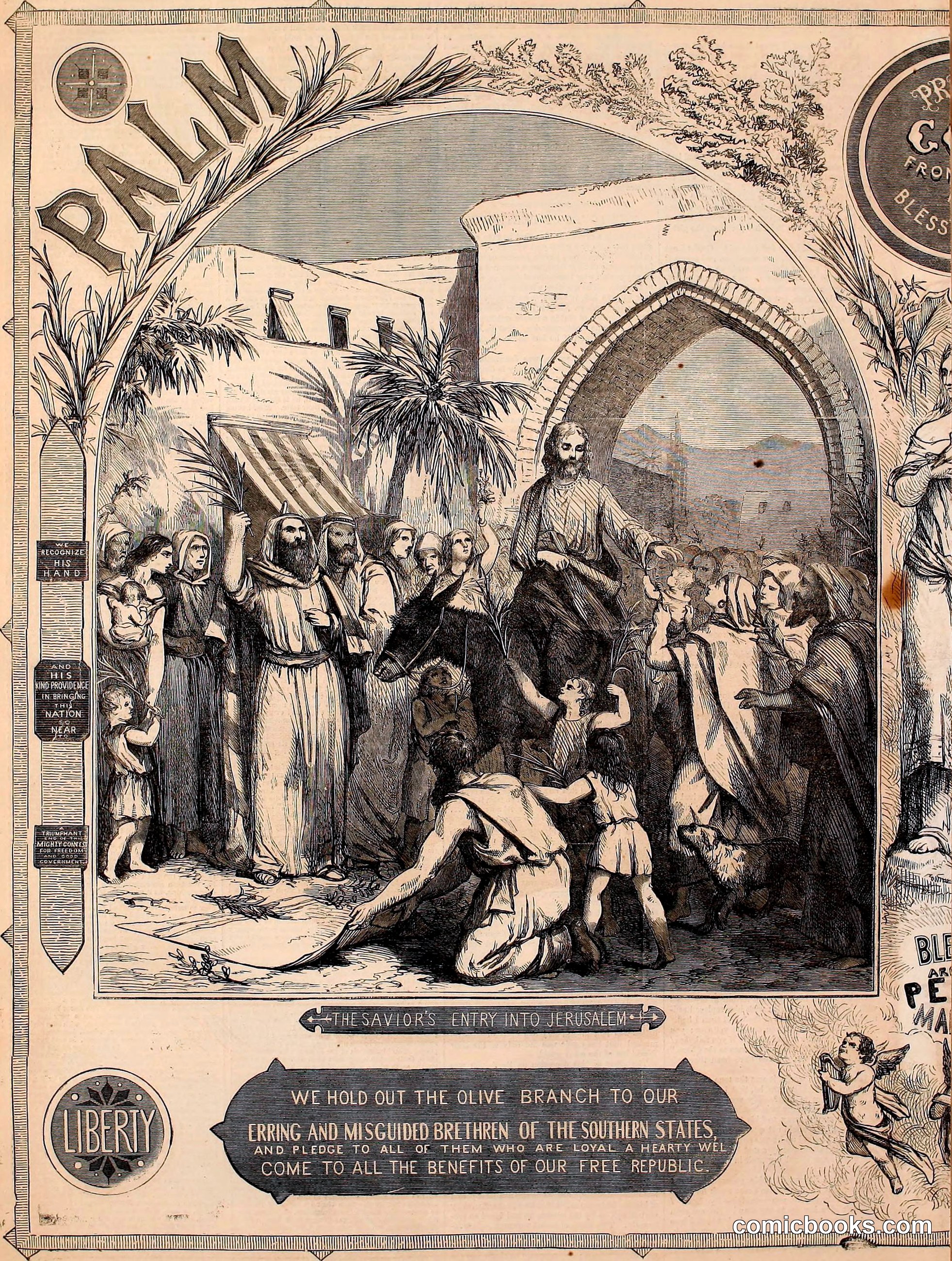 'The Savior's Entry into Jerusalem' — Palm Sunday as Reconstruction Allegory