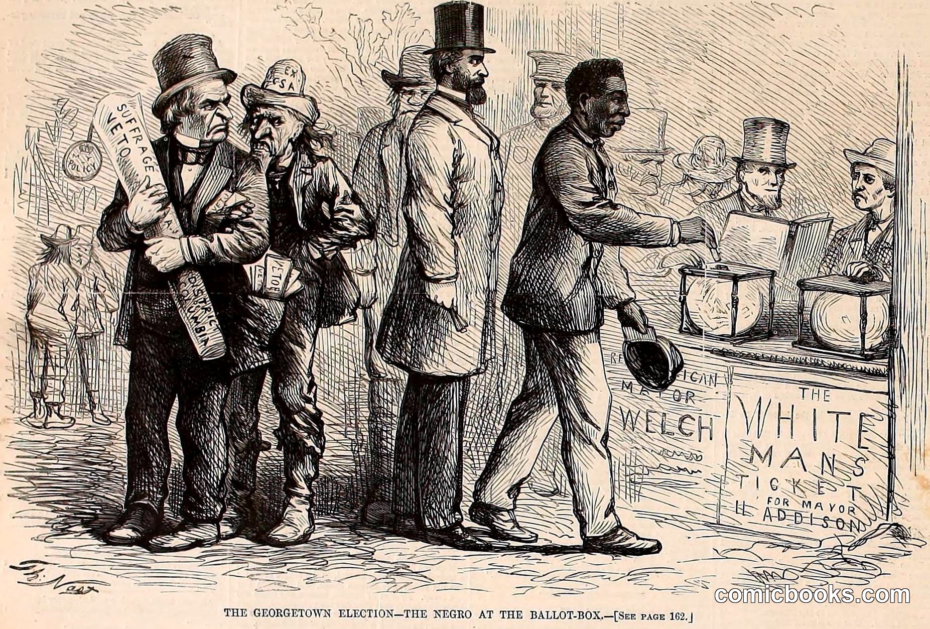 The Georgetown Election—The Negro at the Ballot-Box