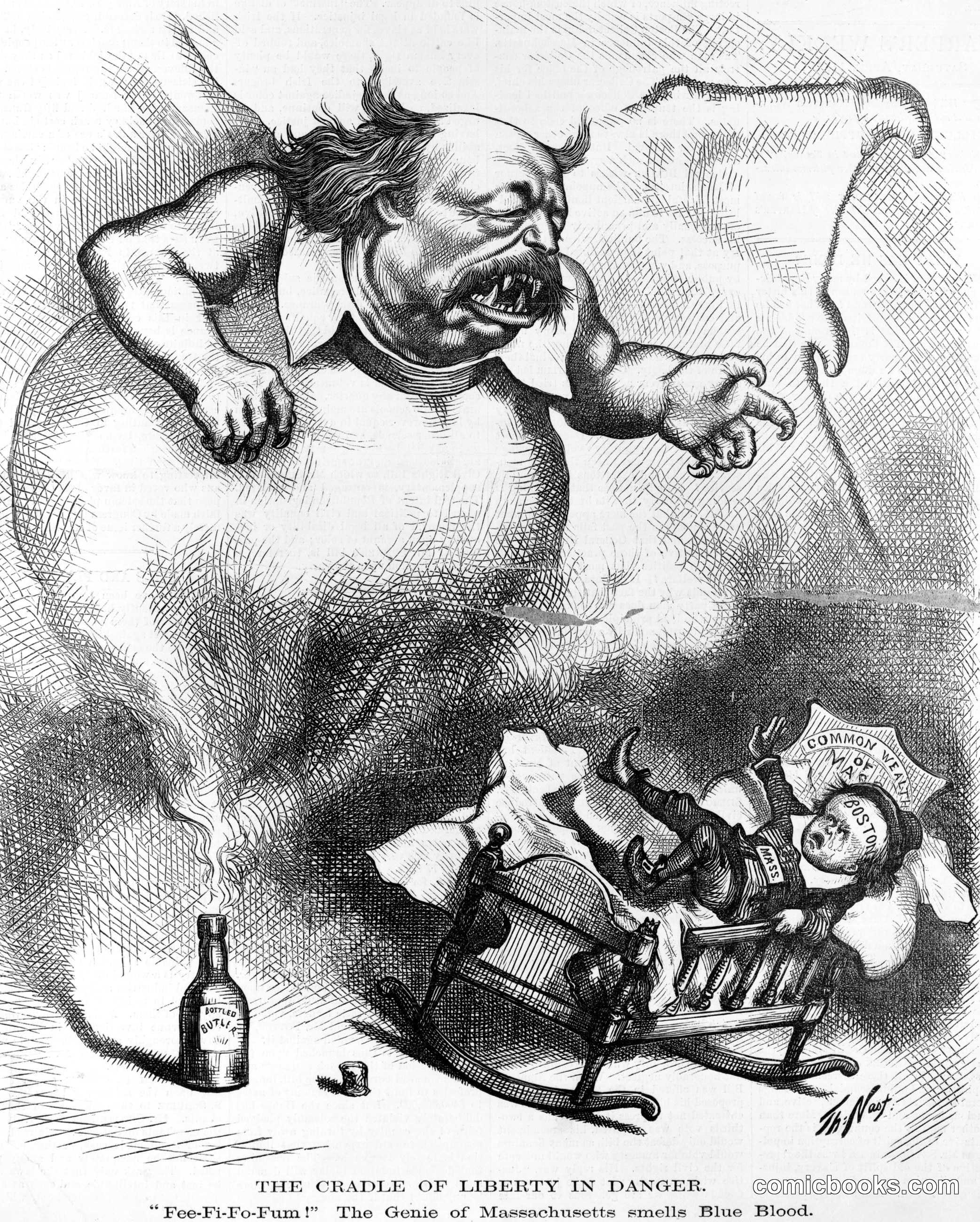 The Cradle of Liberty in Danger