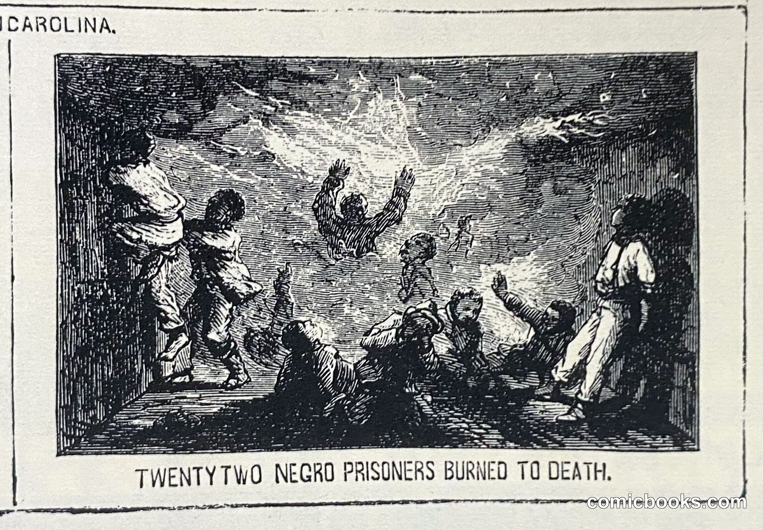 Twenty Two Negro Prisoners Burned to Death