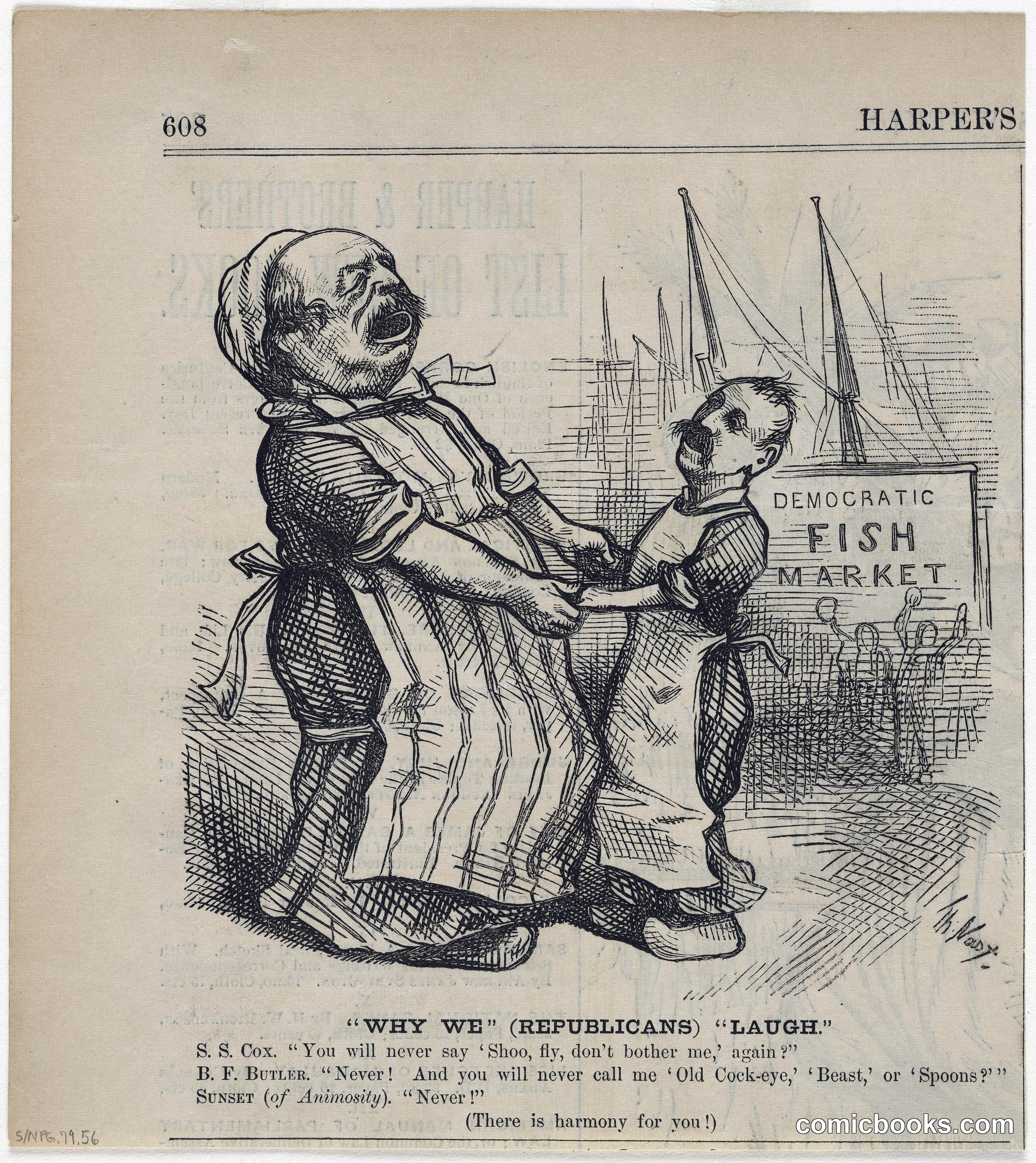 "Why We (Republicans) Laugh" — B. F. Butler and S. S. Cox