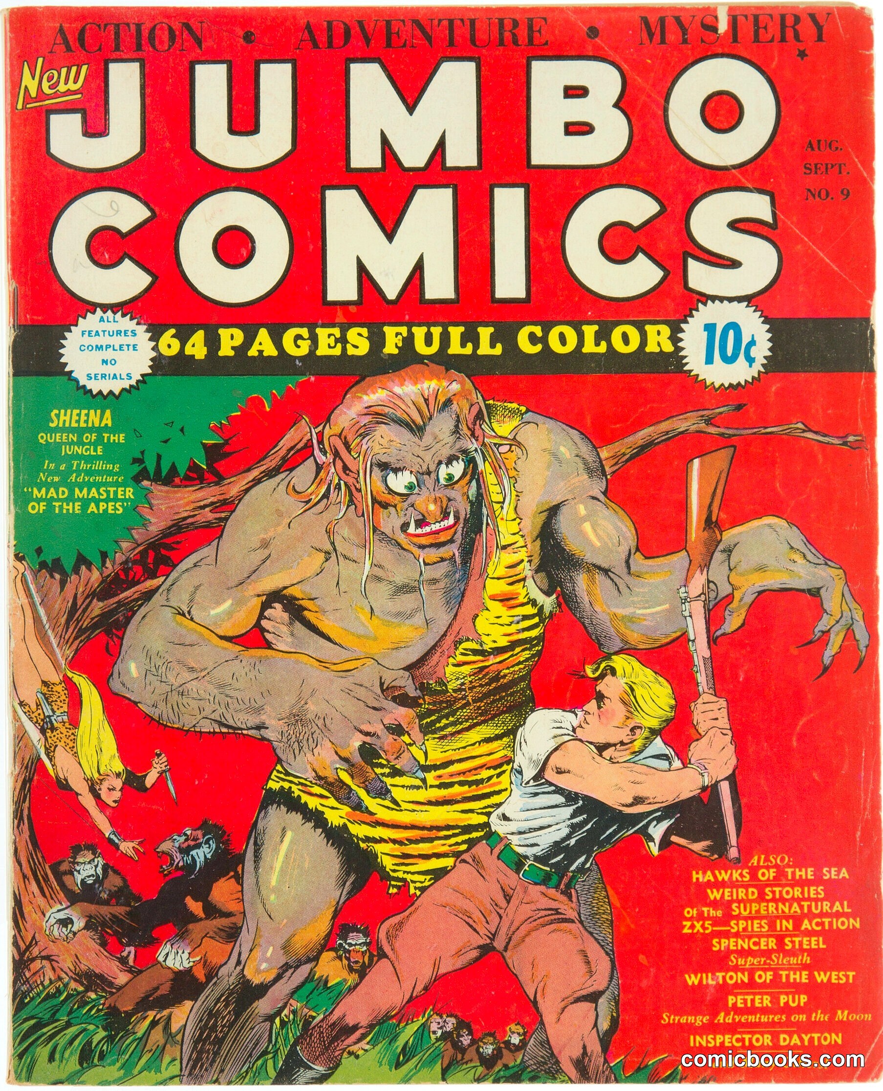 Jumbo Comics (Sheena)