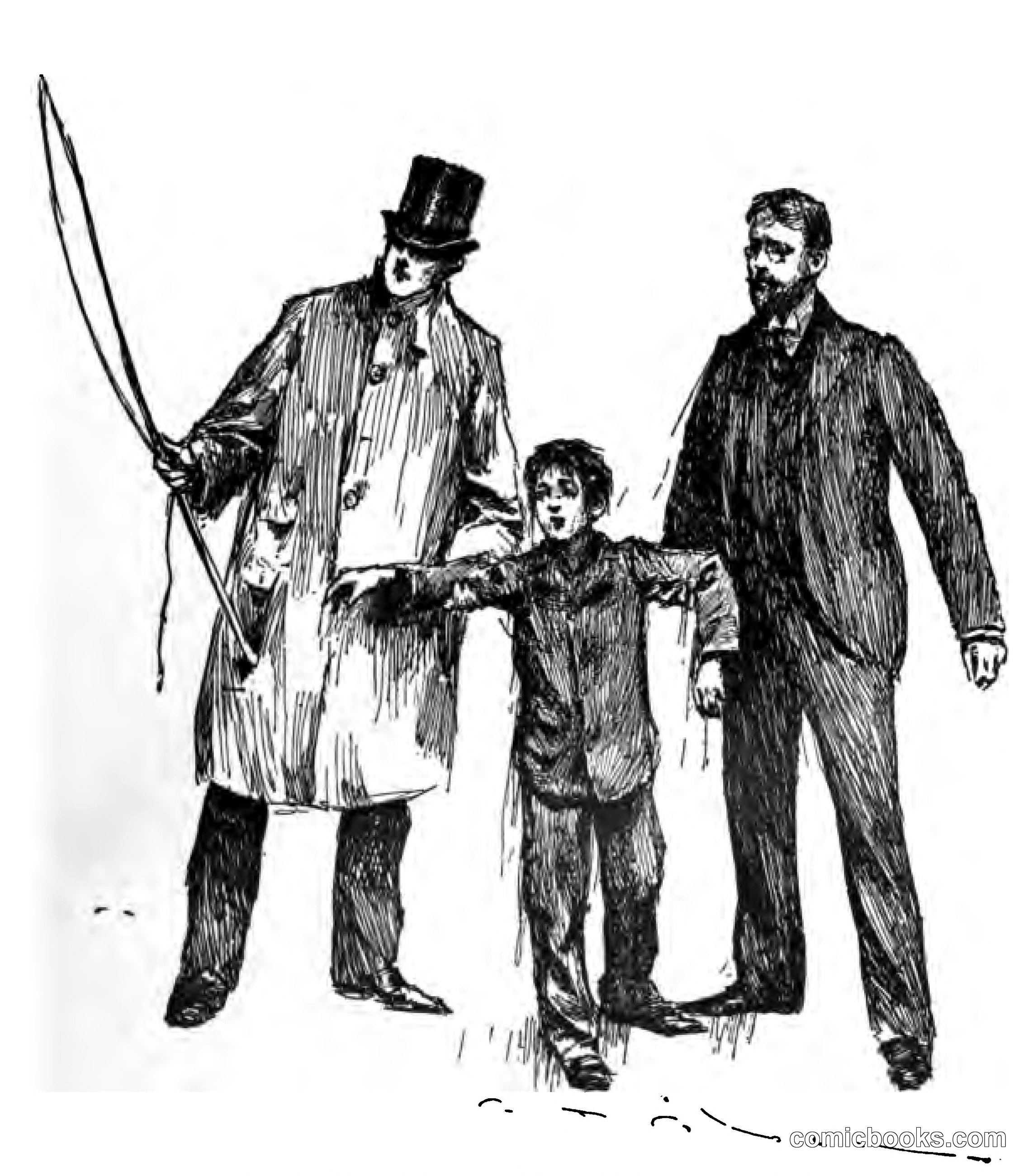 "Why, it's Gallegher!" — Frontispiece to *Gallagher and Other Stories*