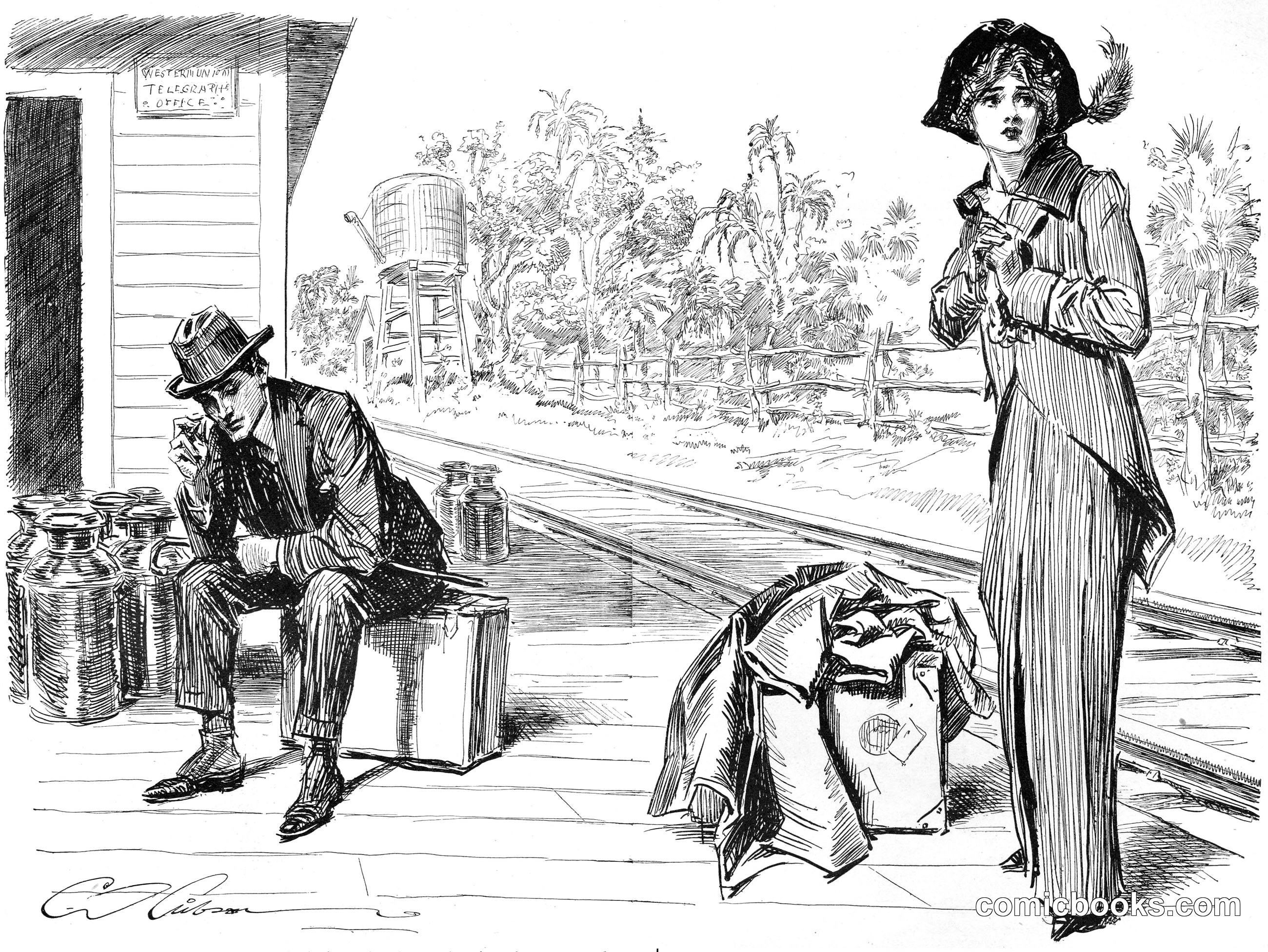 Princess Zimbazim — She was standing alone on the deserted platform