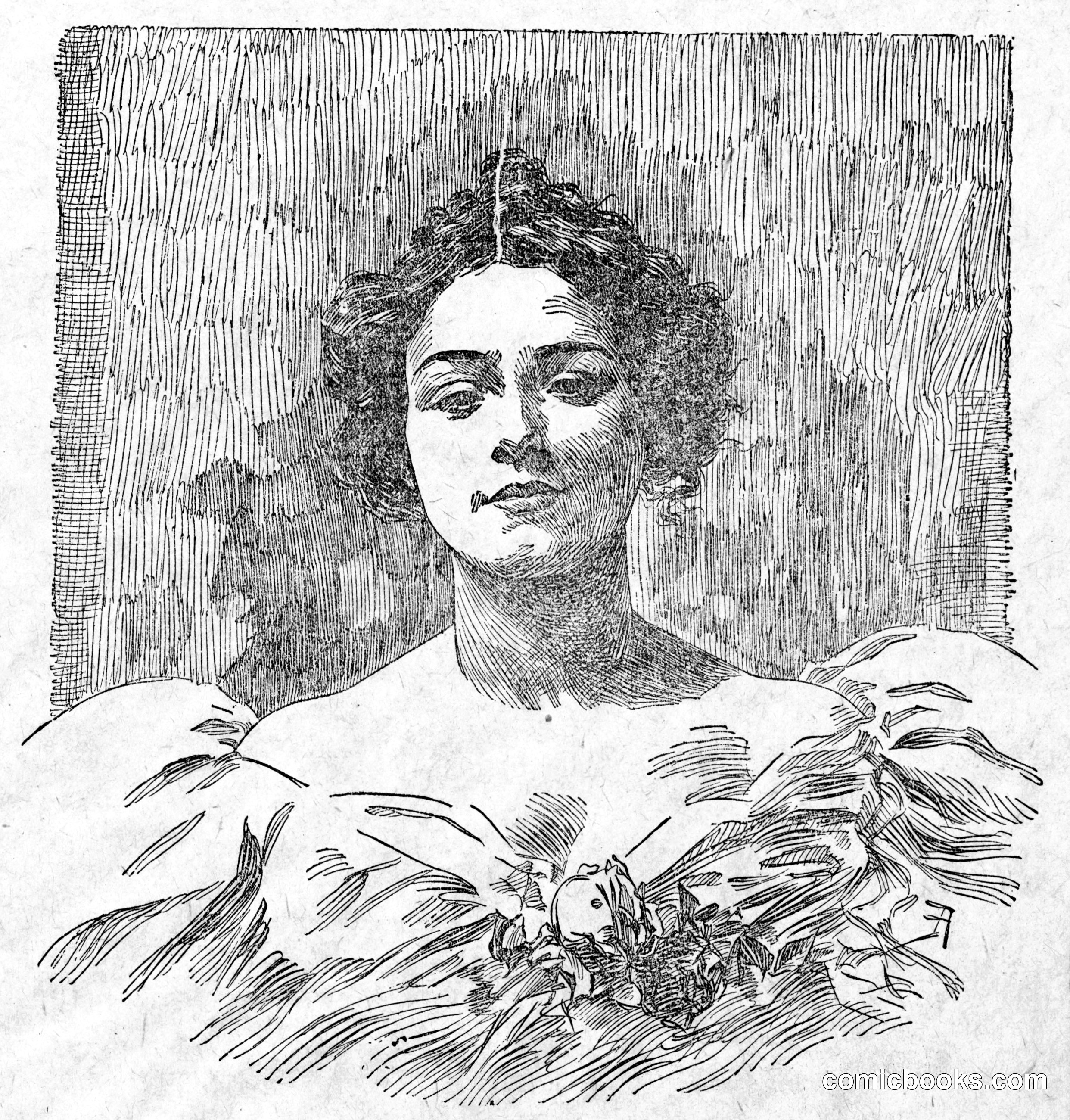 Rose Le Moine, Gibson Girl