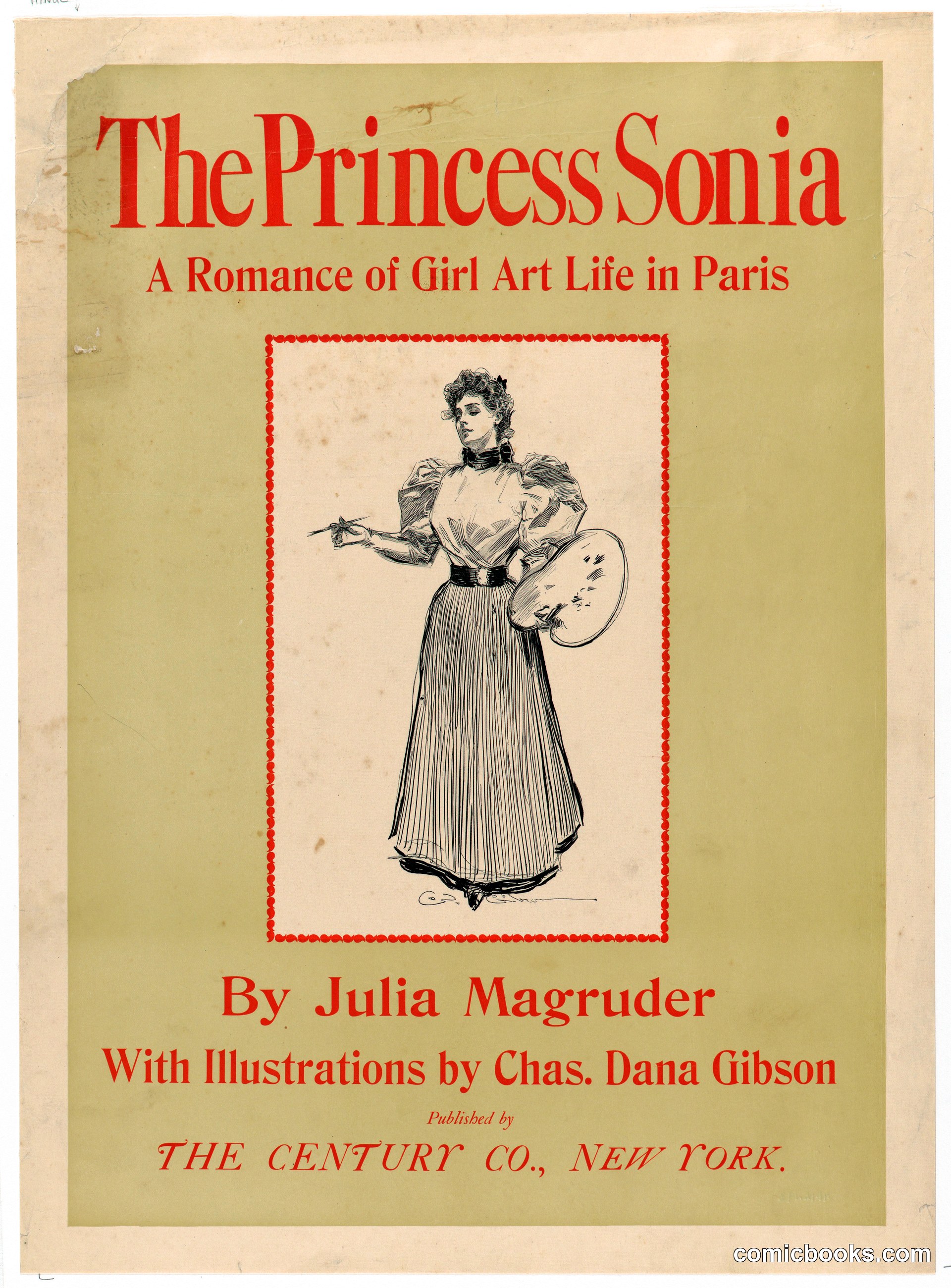 The Princess Sonia: A Romance of Girl Art Life in Paris