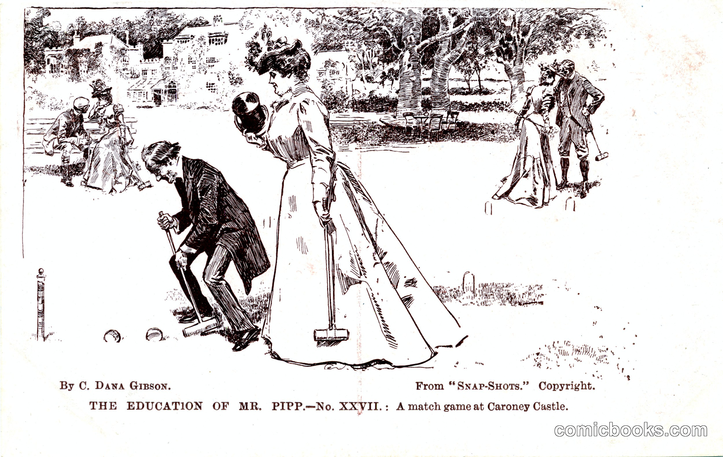 The Education of Mr. Pipp, No. XXVII: A Match Game at Caroney Castle