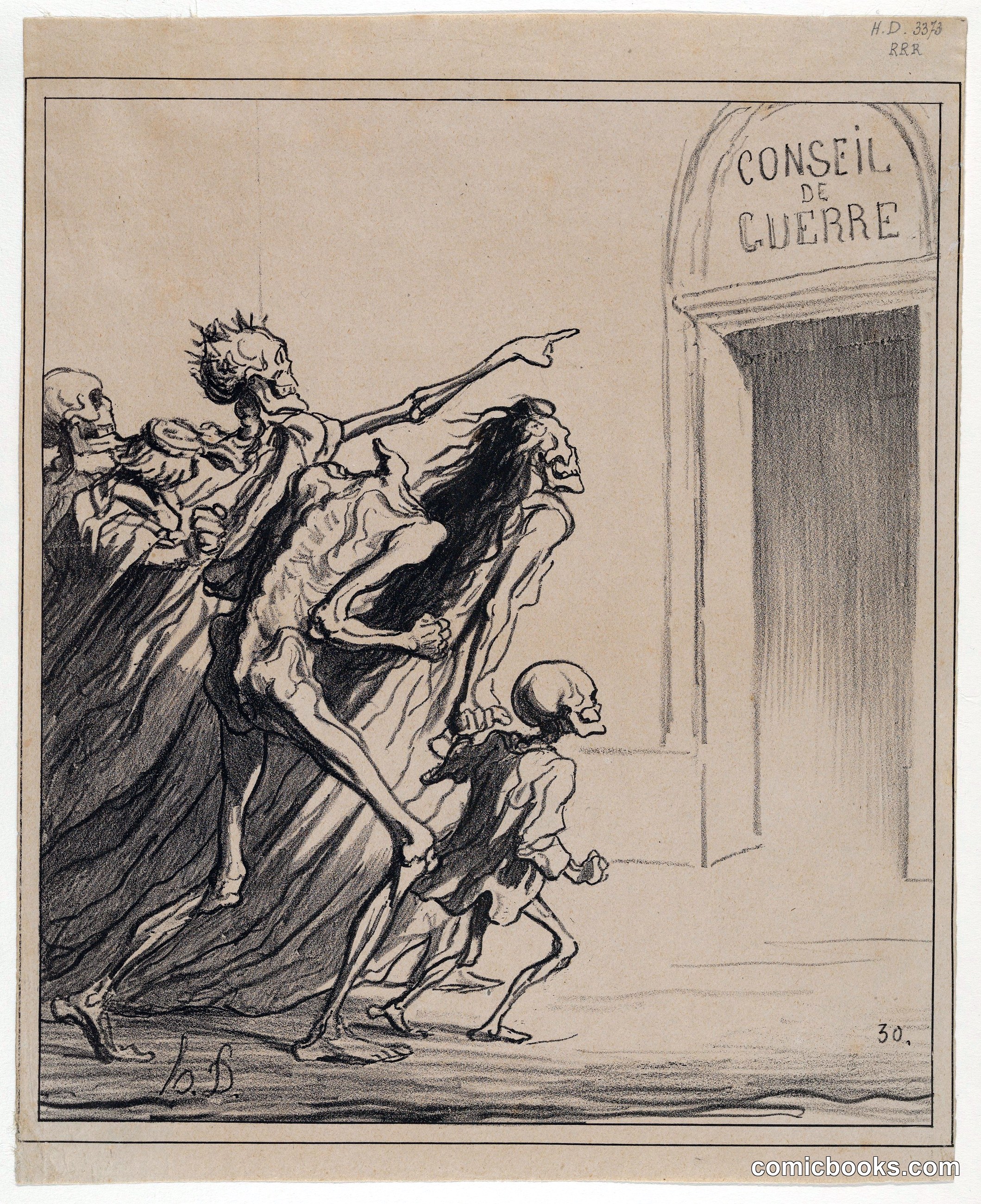 *Conseil de Guerre* (The War Council)