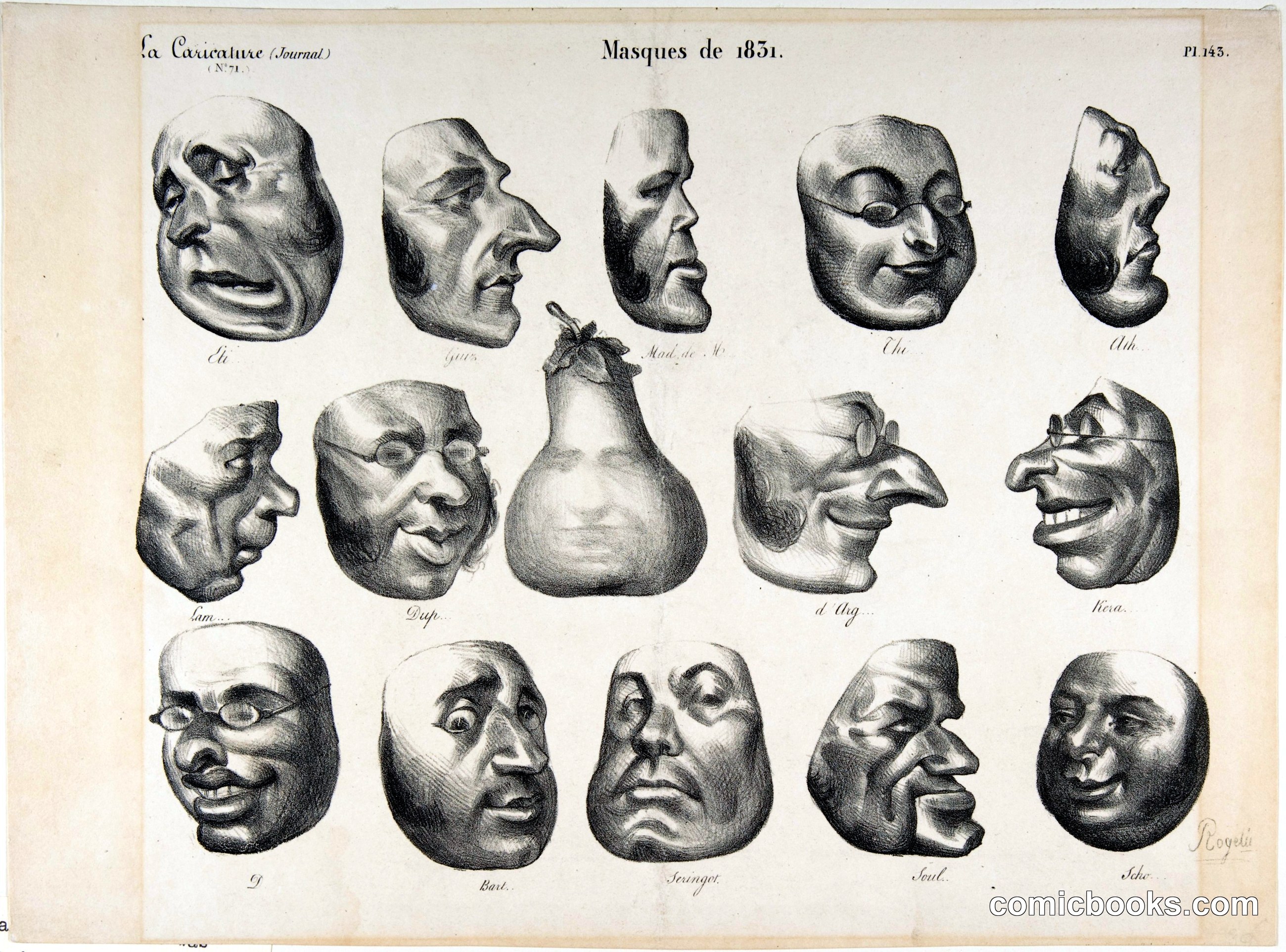 *Masques de 1831*