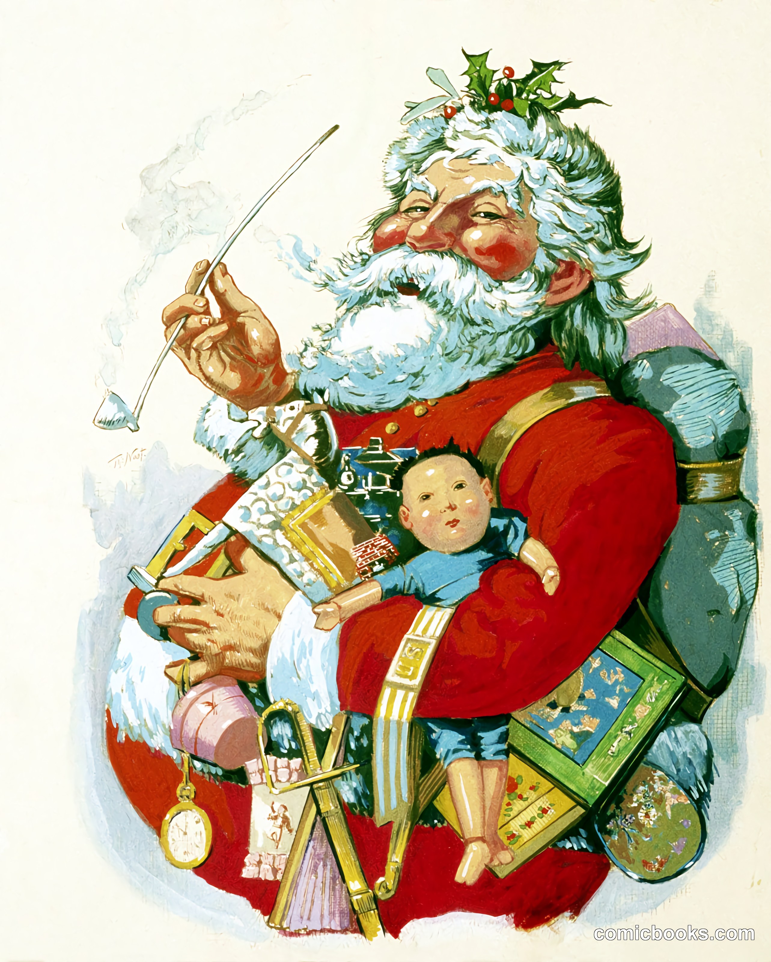Merry Old Santa Claus