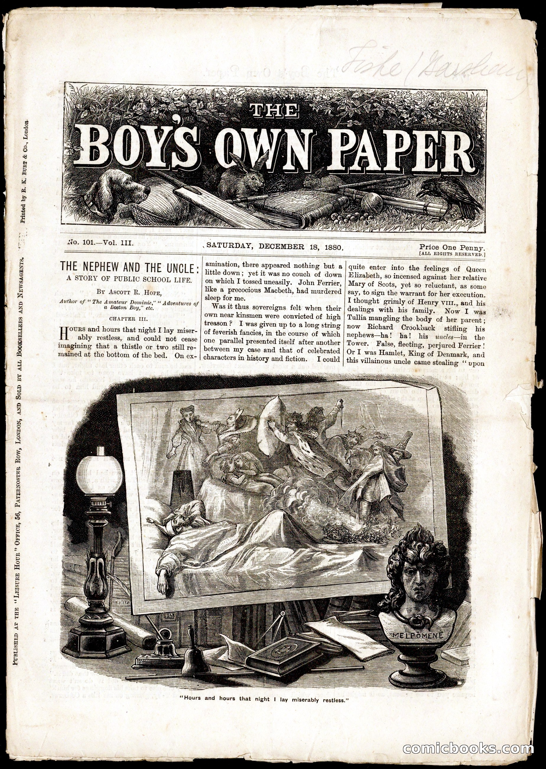 The Boy's Own Paper, Vol. III, No. 101