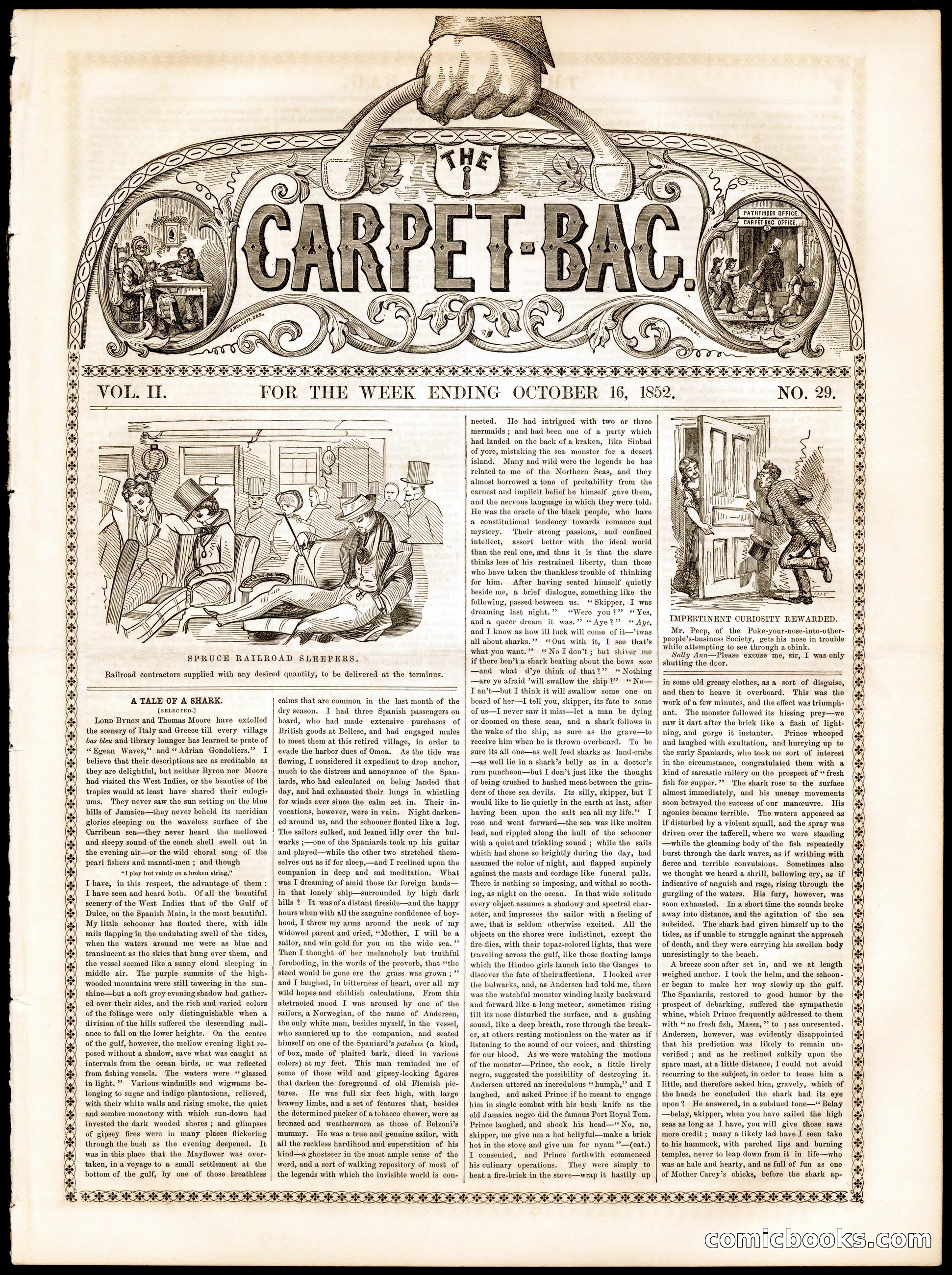 The Carpet-Bag, Vol. II, No. 29
