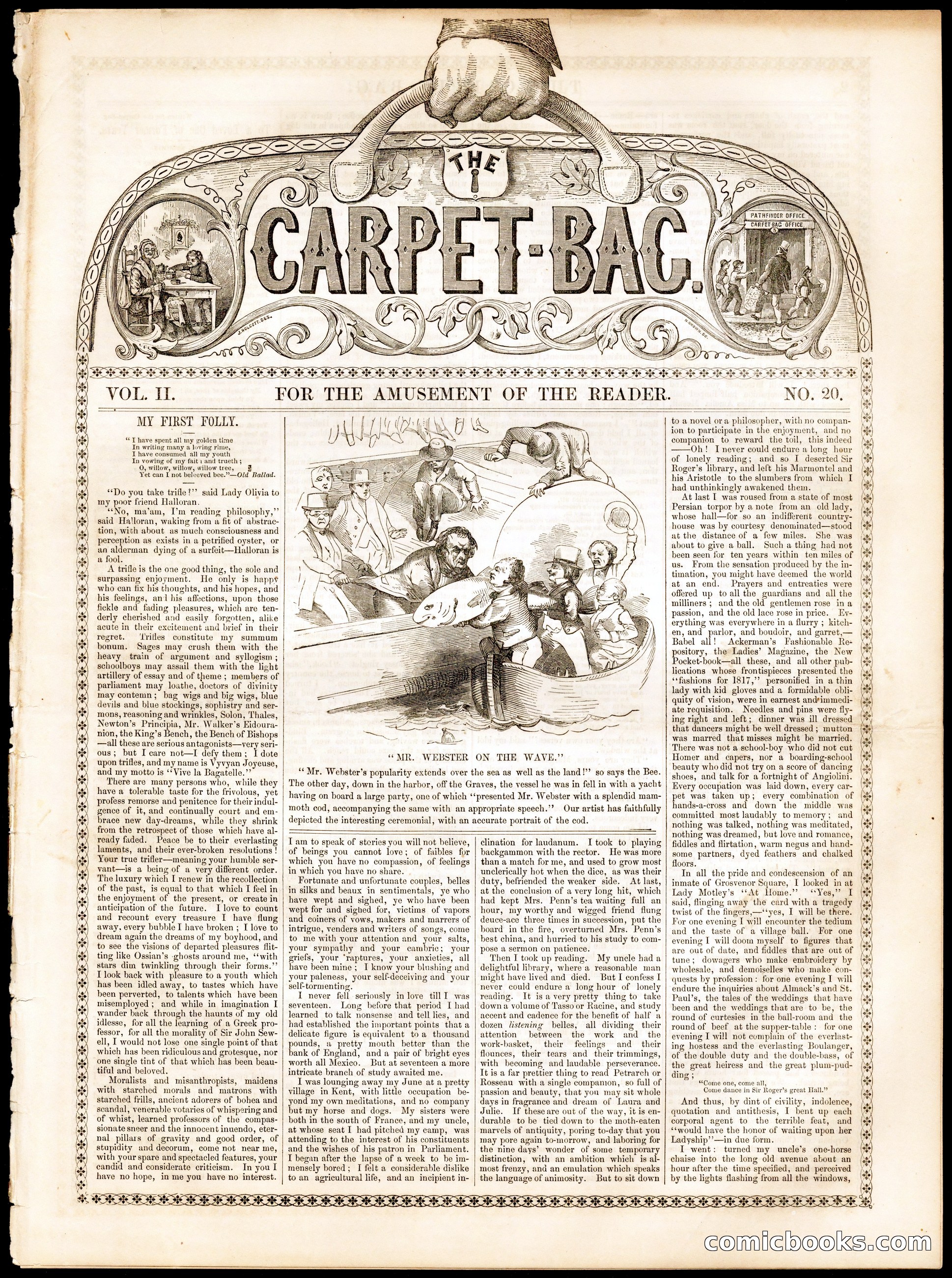 The Carpet-Bag, Vol. II, No. 20