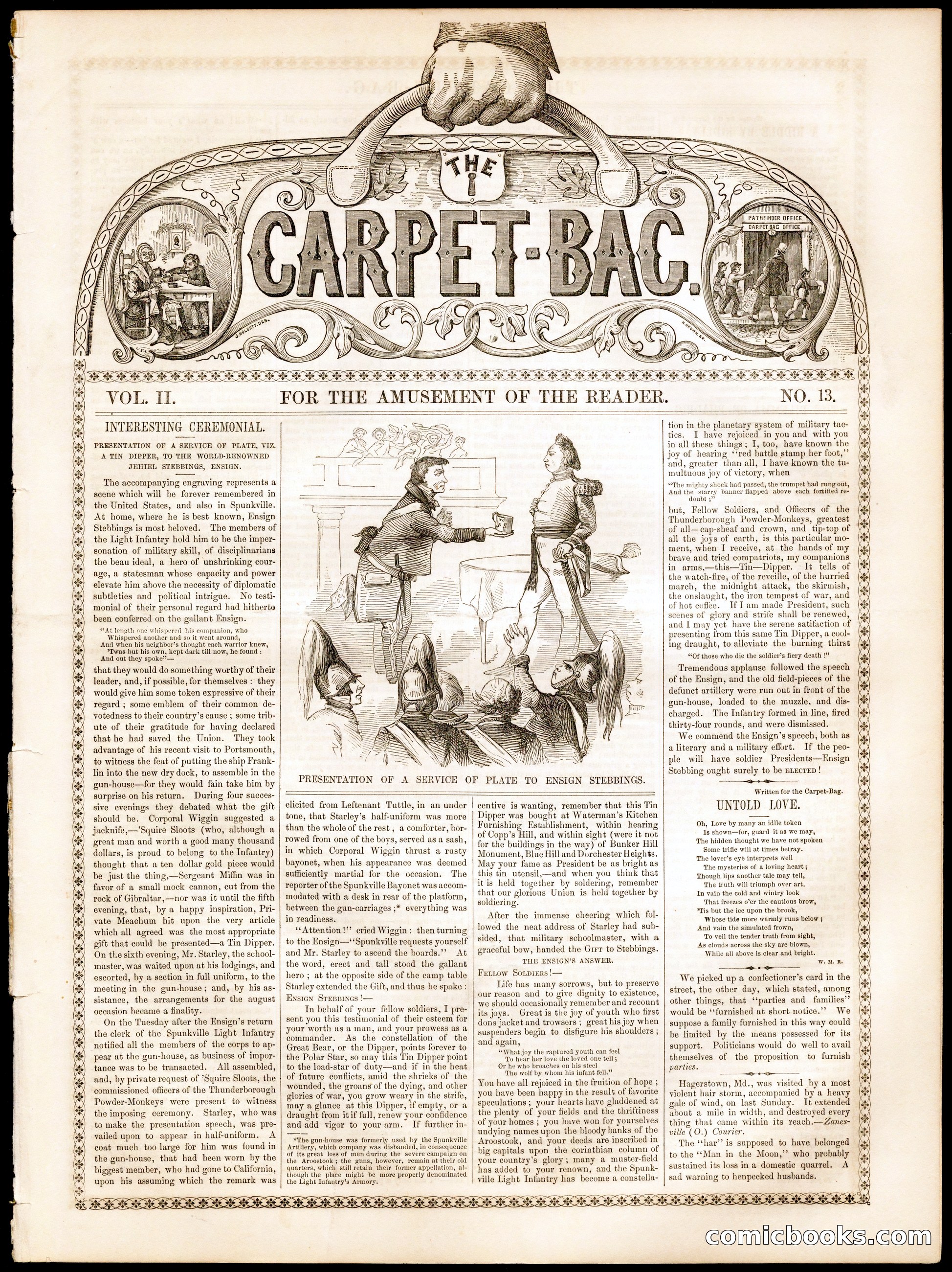 The Carpet-Bag, Vol. II, No. 13