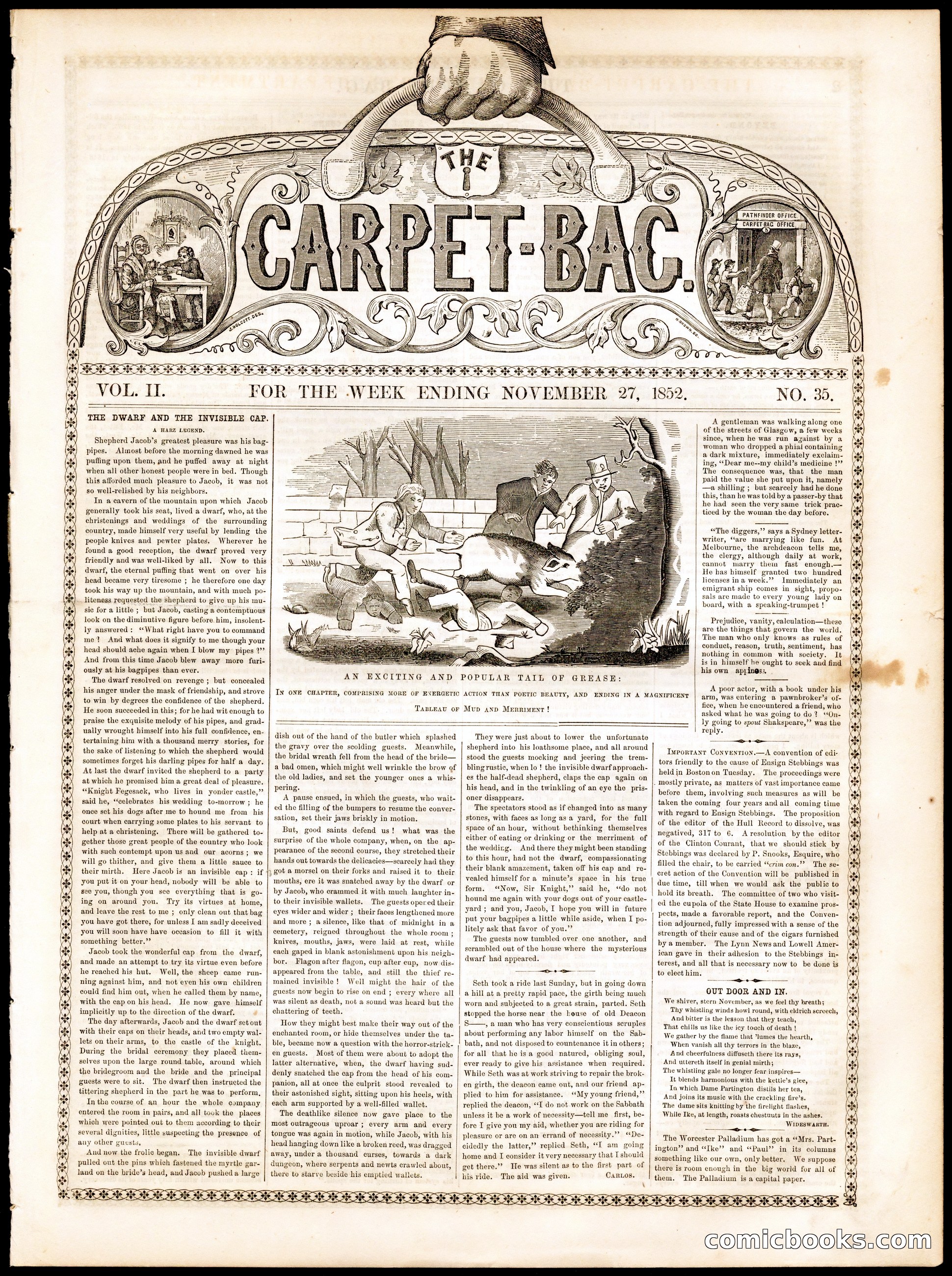 The Carpet-Bag, Vol. II, No. 35
