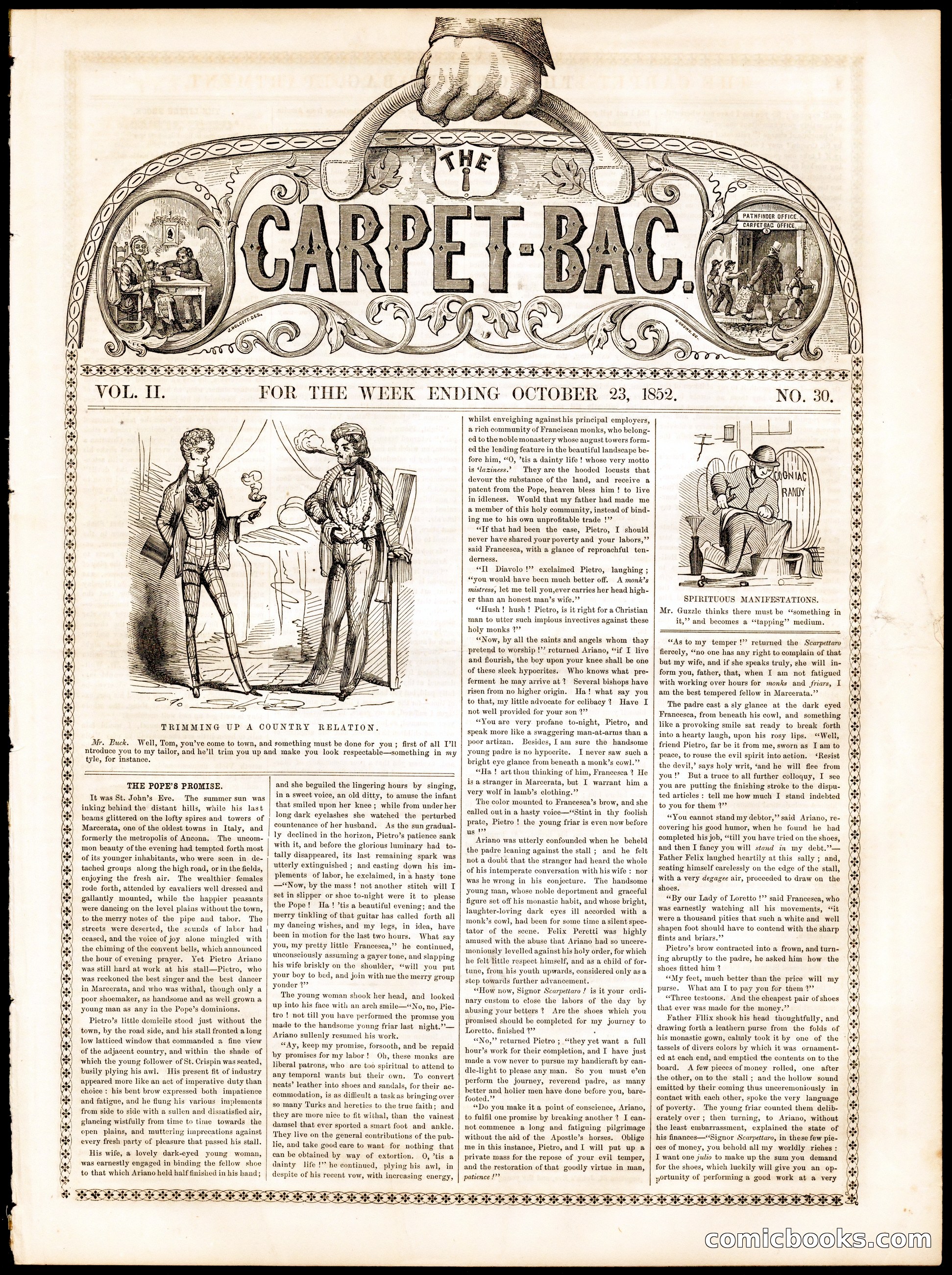 The Carpet-Bag, Vol. II, No. 30