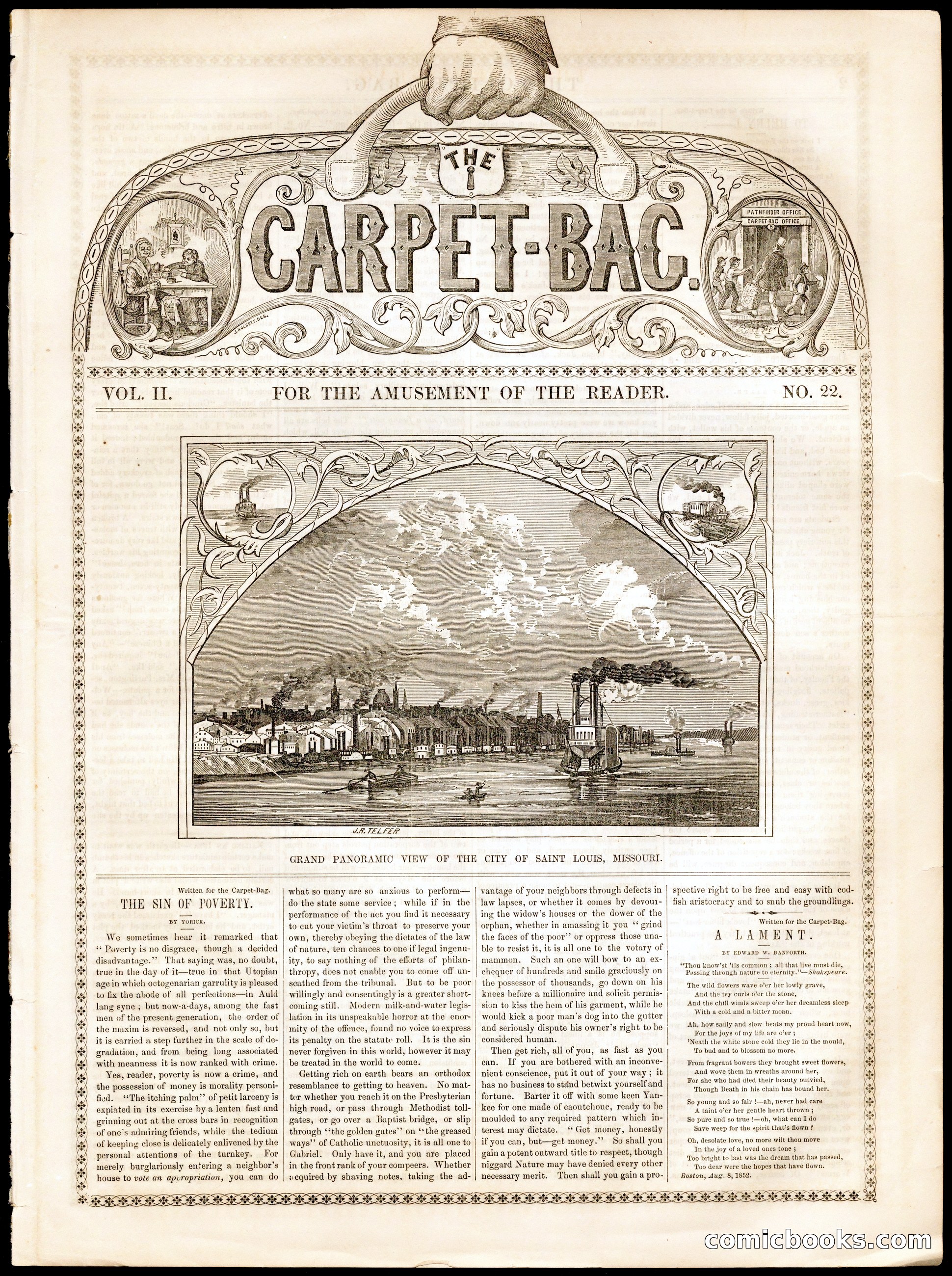The Carpet-Bag, Vol. II, No. 22