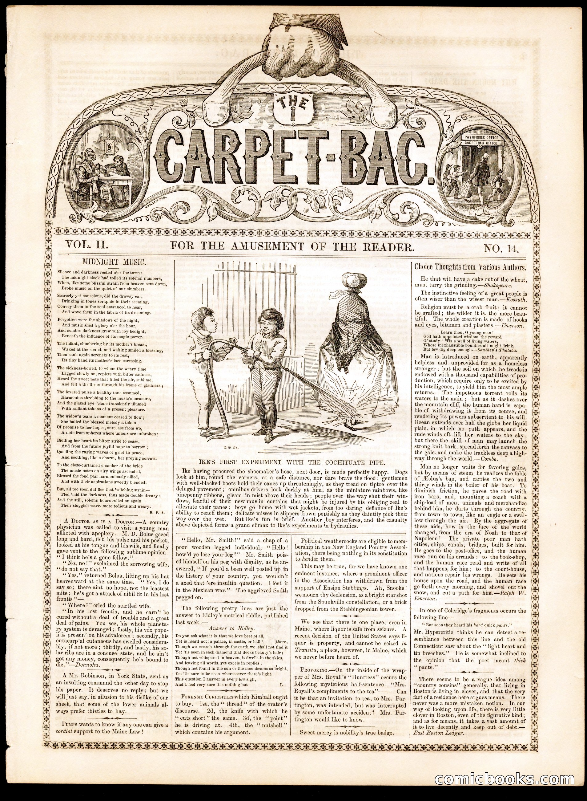 The Carpet-Bag, Vol. II, No. 14