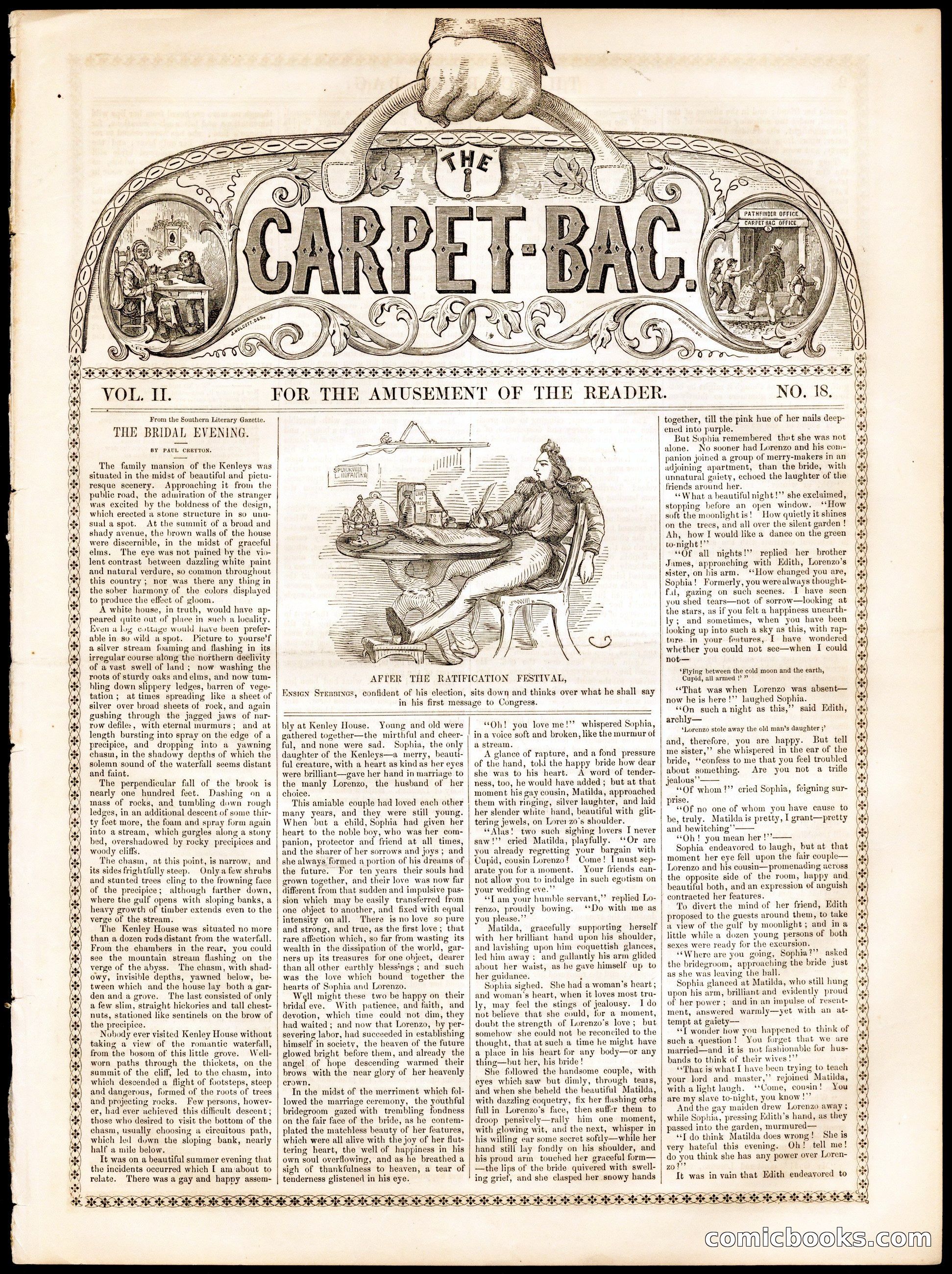 The Carpet-Bag, Vol. II, No. 18