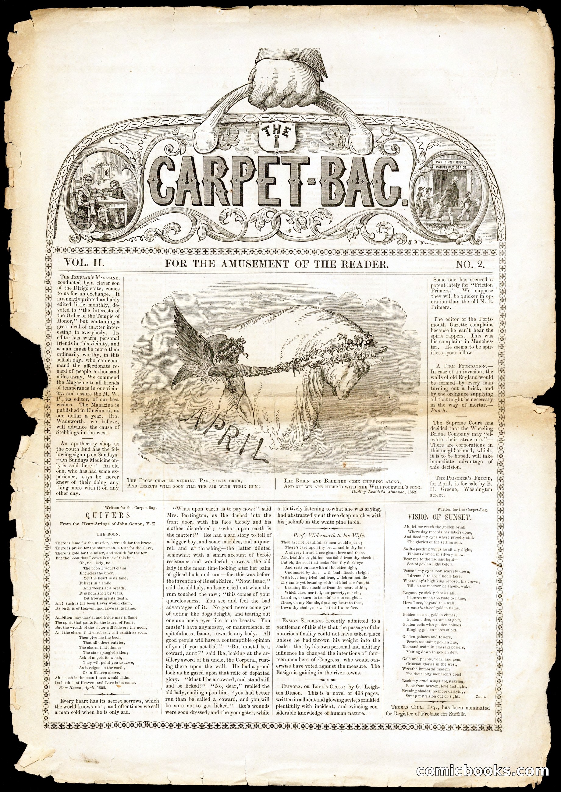The Carpet-Bag, Vol. II, No. 2