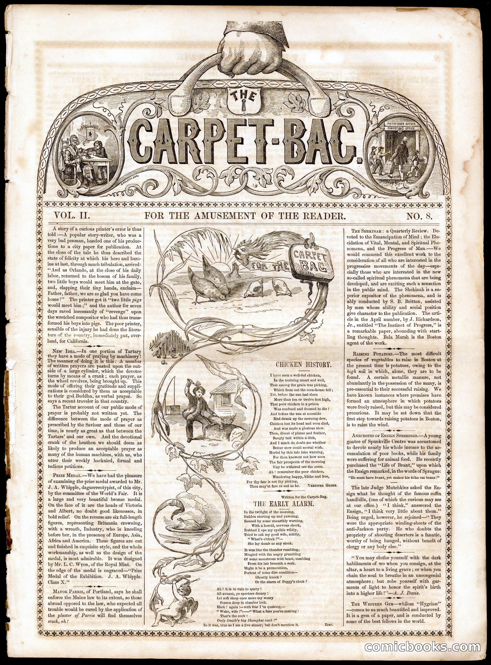 The Carpet-Bag, Vol. II, No. 8