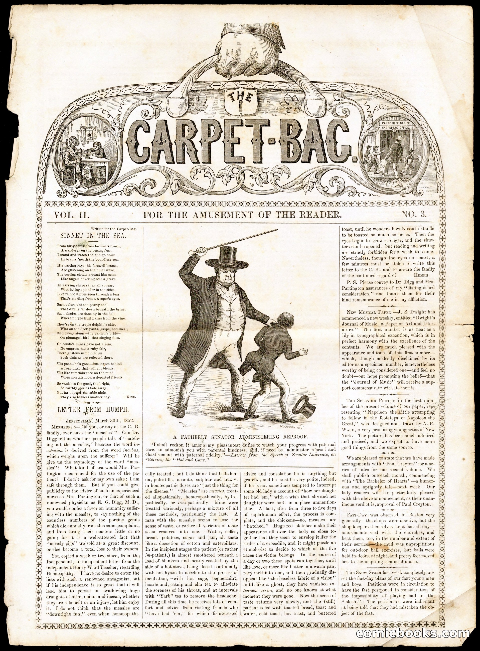 The Carpet-Bag, Vol. II, No. 3