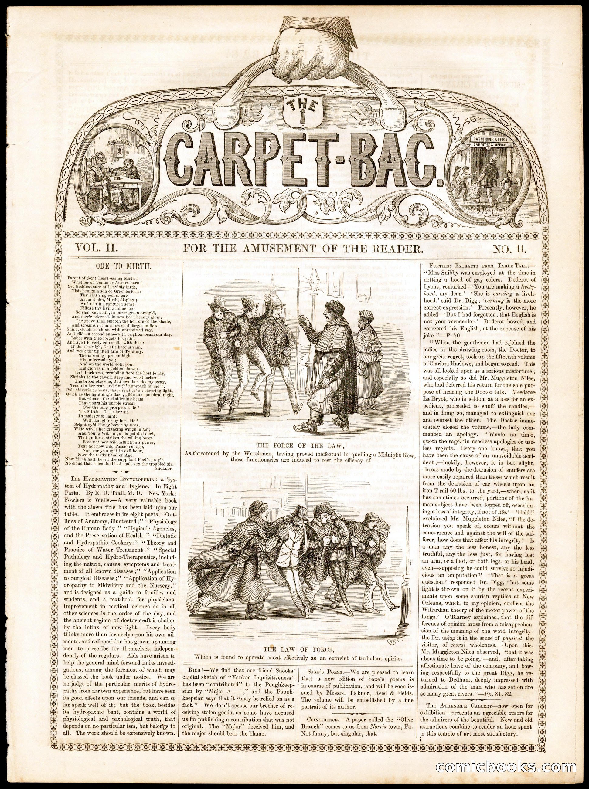 The Carpet-Bag, Vol. II, No. 11