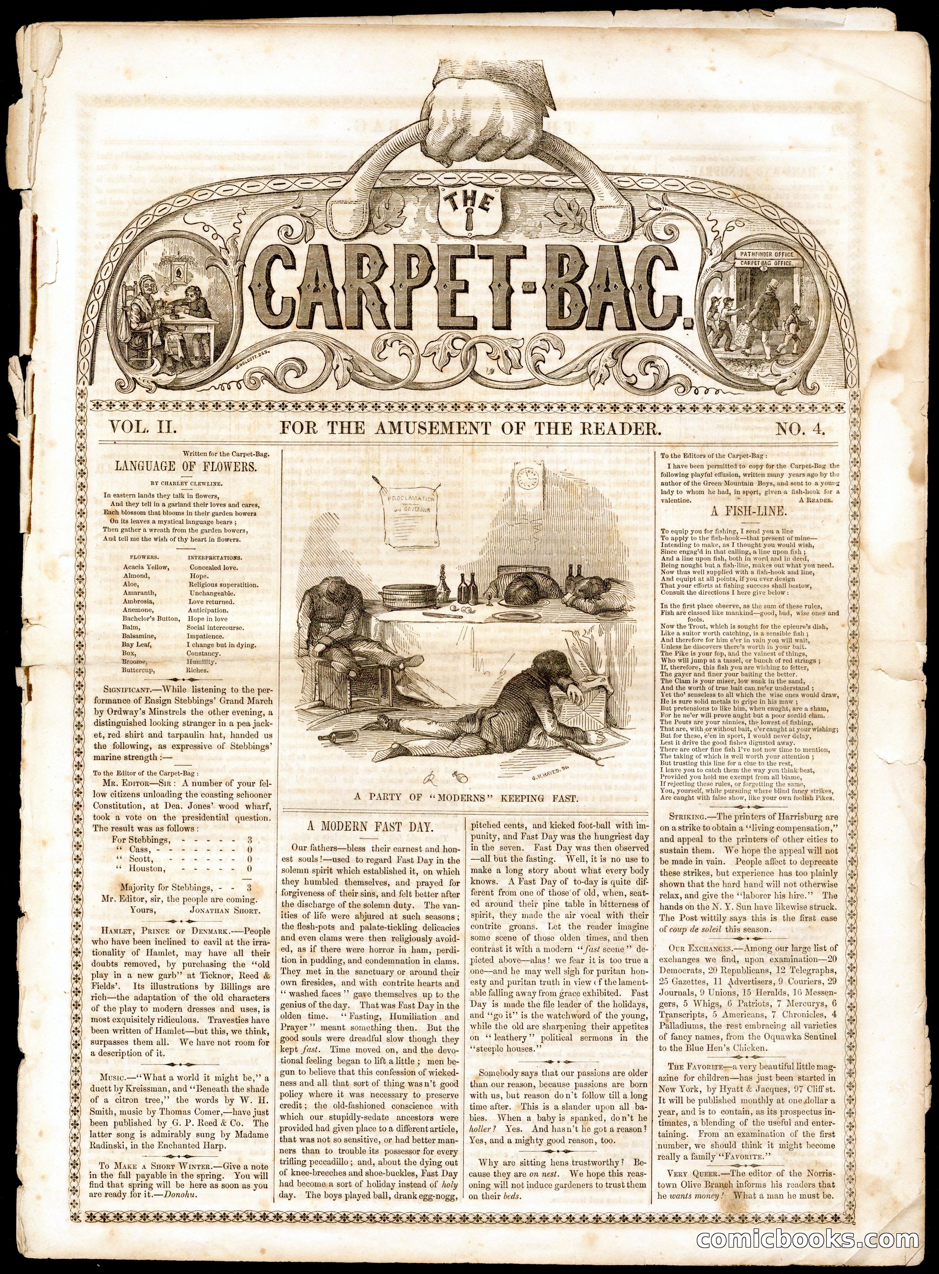 The Carpet-Bag, Vol. II, No. 4