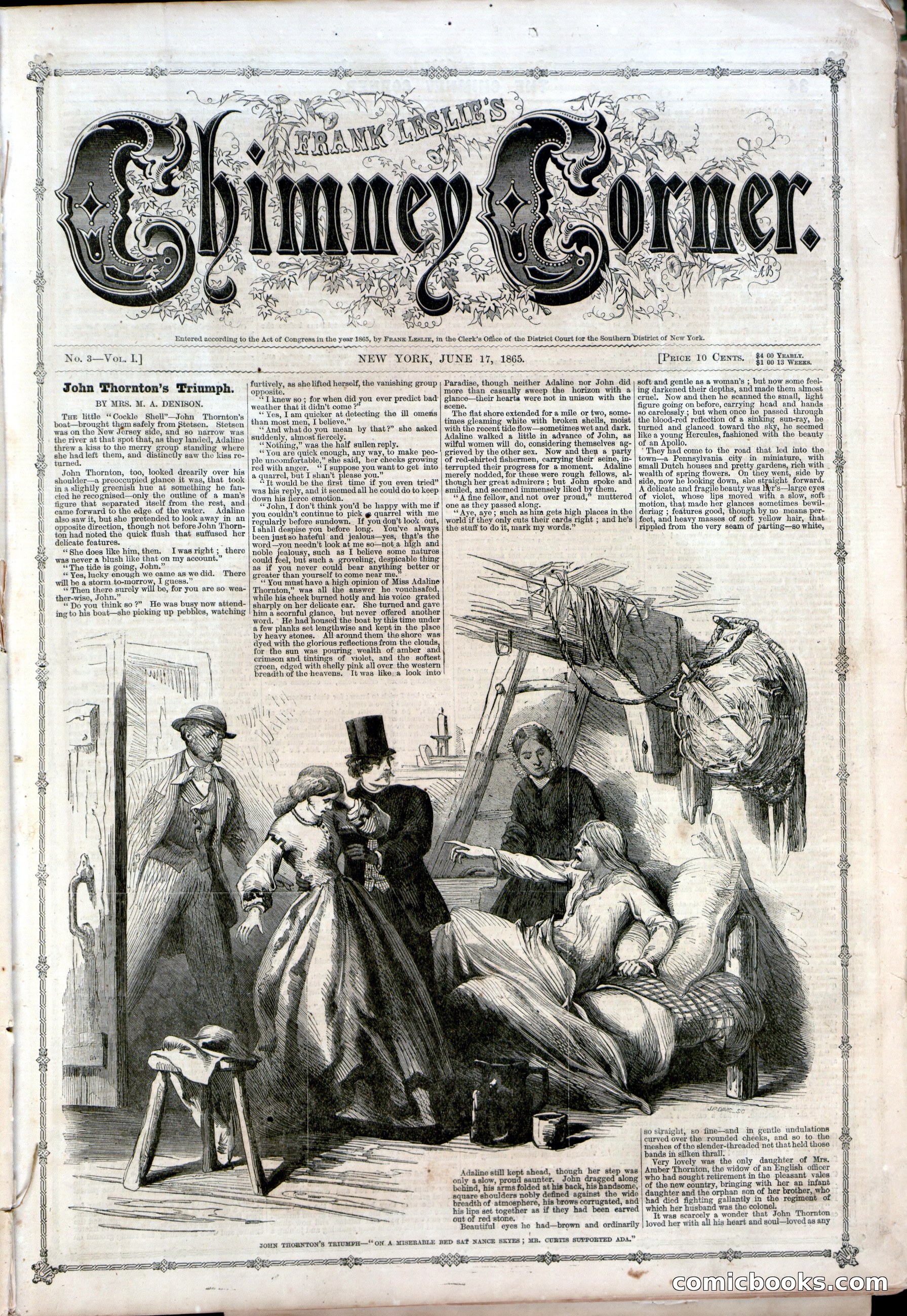 Frank Leslie's Chimney Corner, Vol. I, No. 3