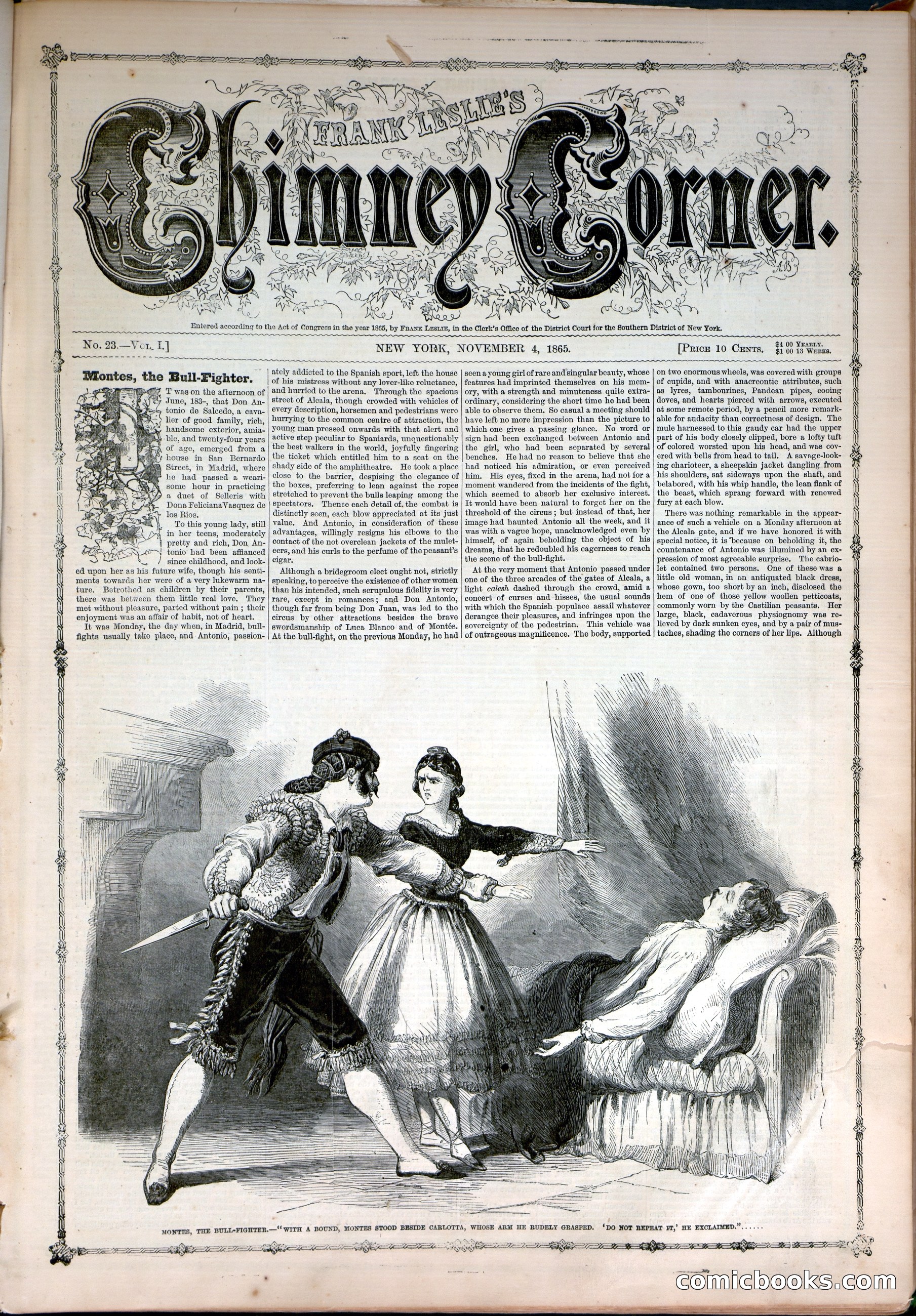 Frank Leslie's Chimney Corner, Vol. I, No. 23