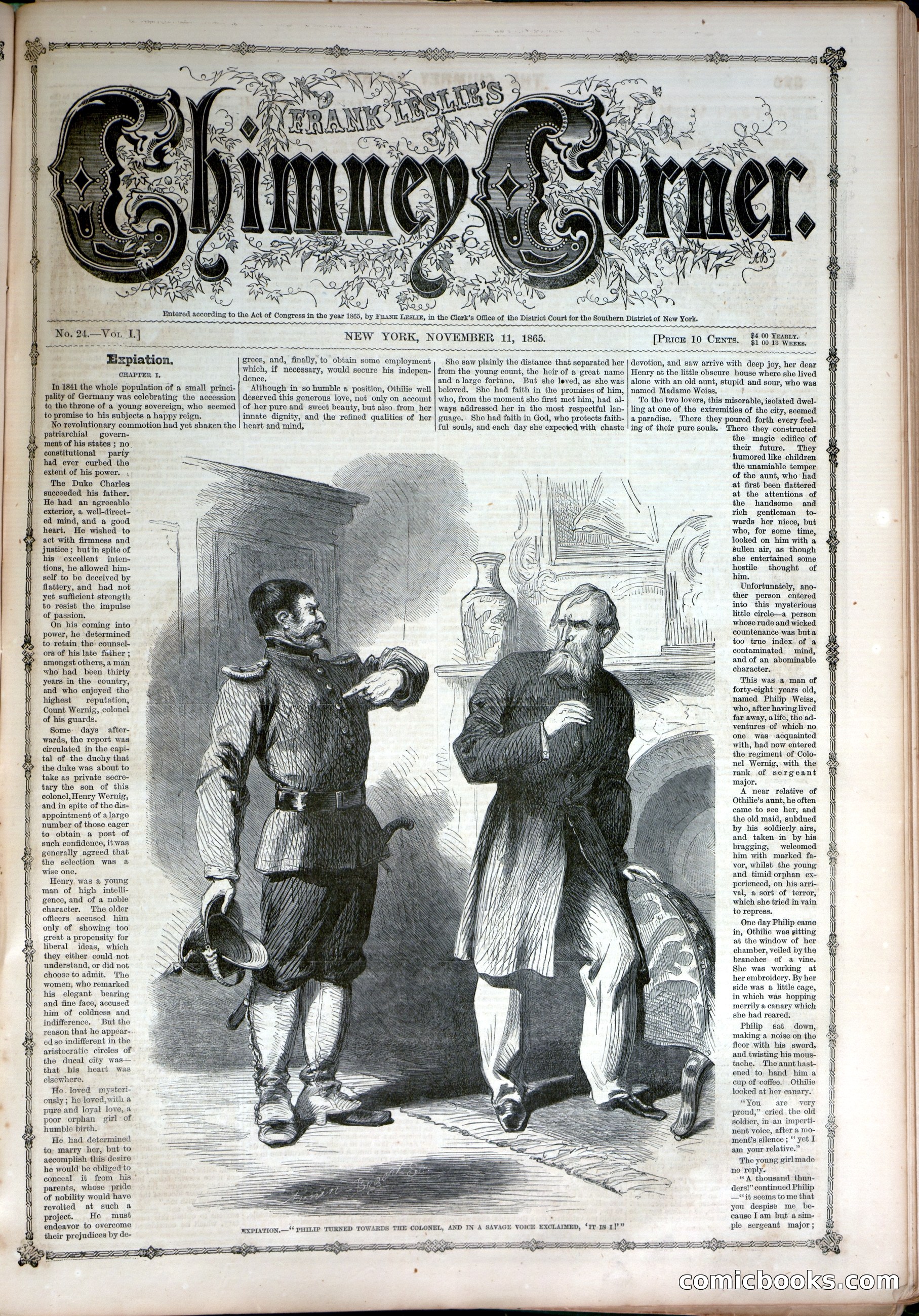 Frank Leslie's Chimney Corner
