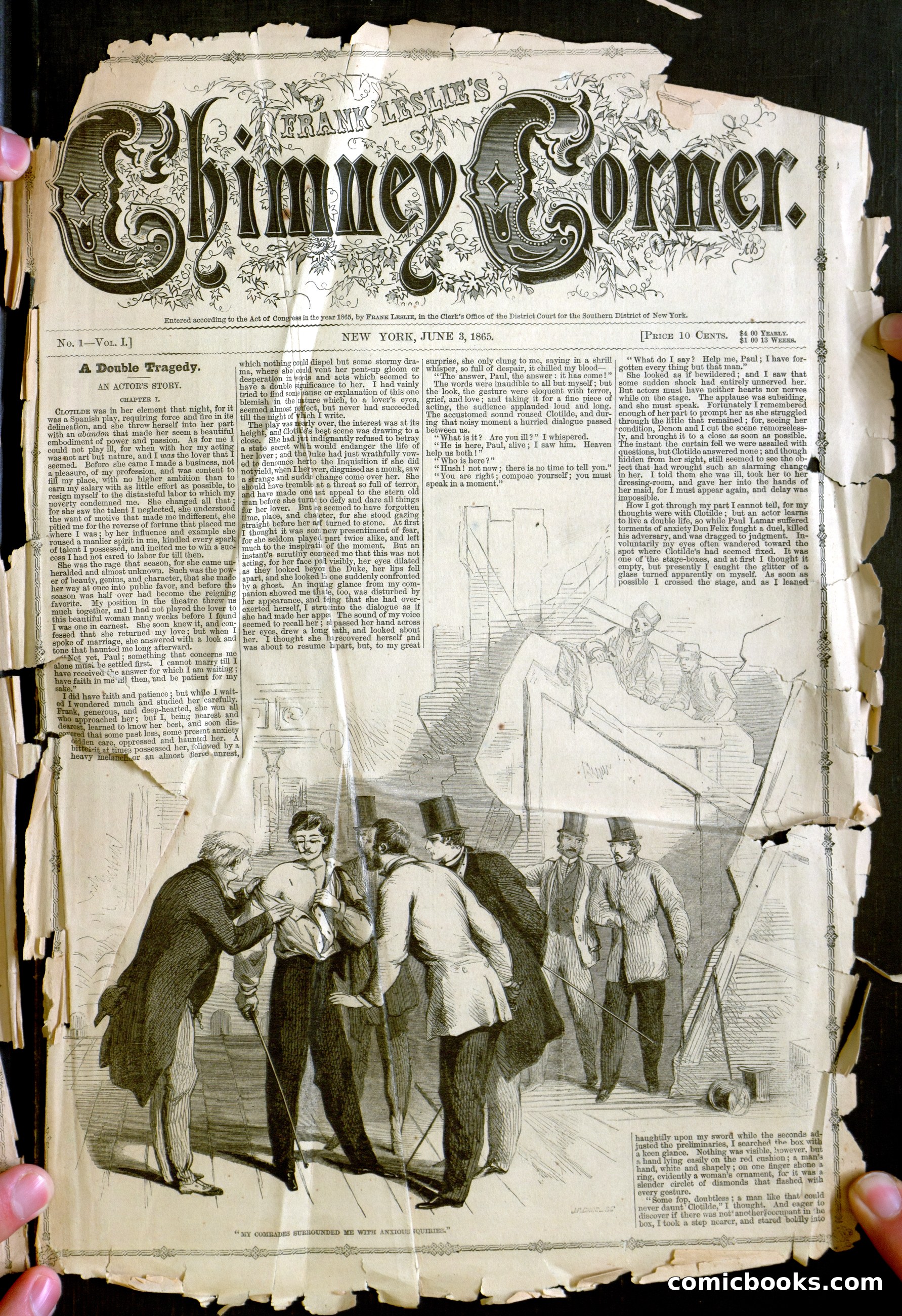Frank Leslie's Chimney Corner, Vol. 1, No. 1