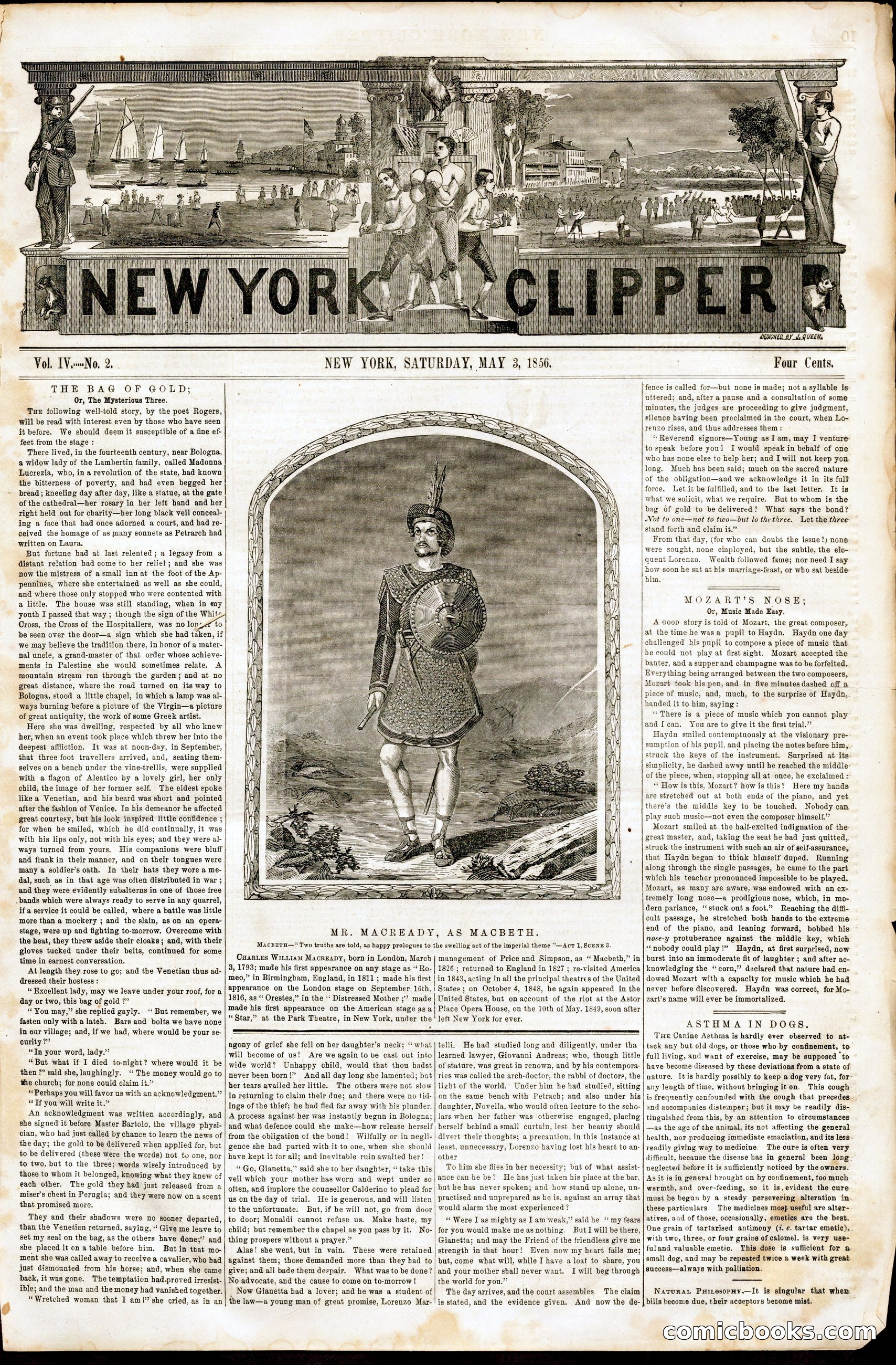 New York Clipper (Vol. IV, No. 2)