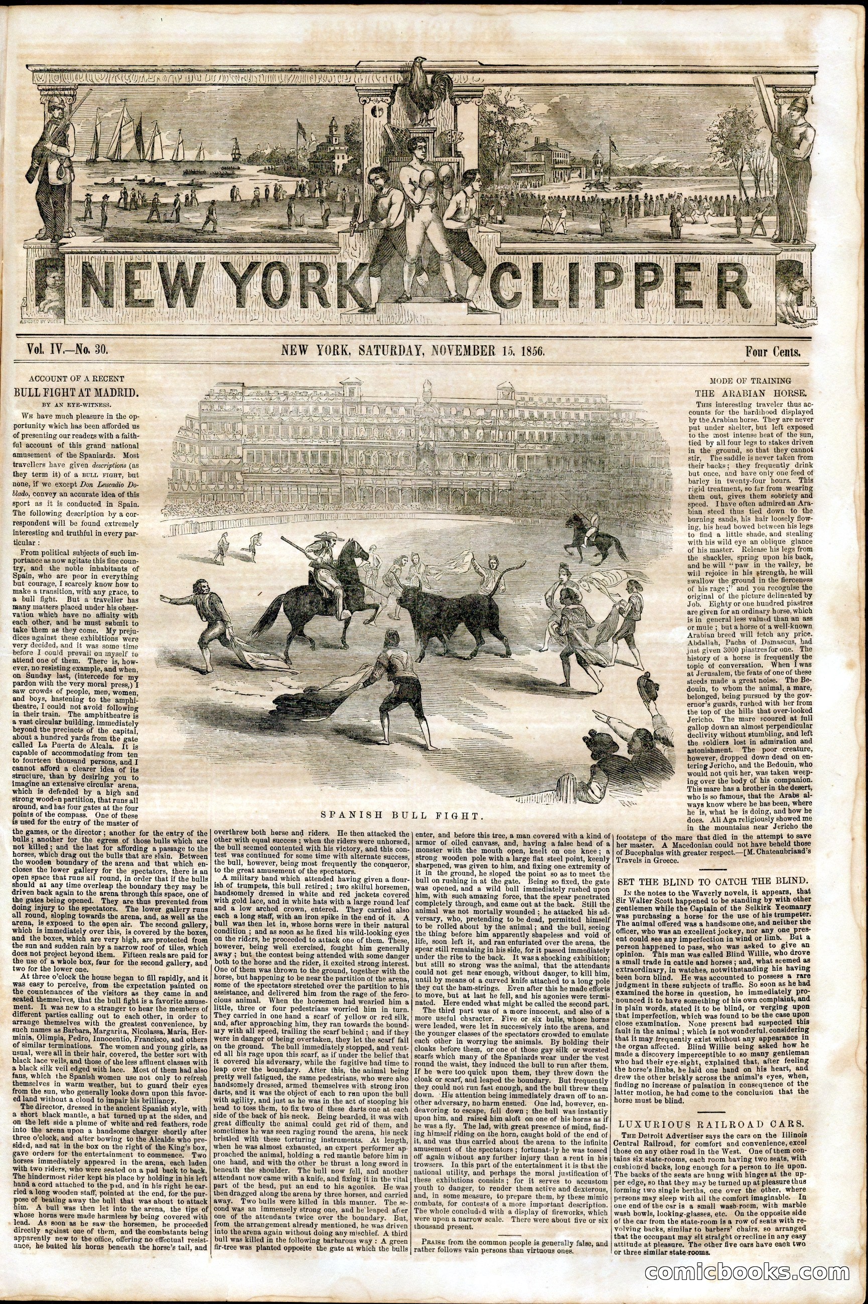New York Clipper, Vol. IV, No. 30