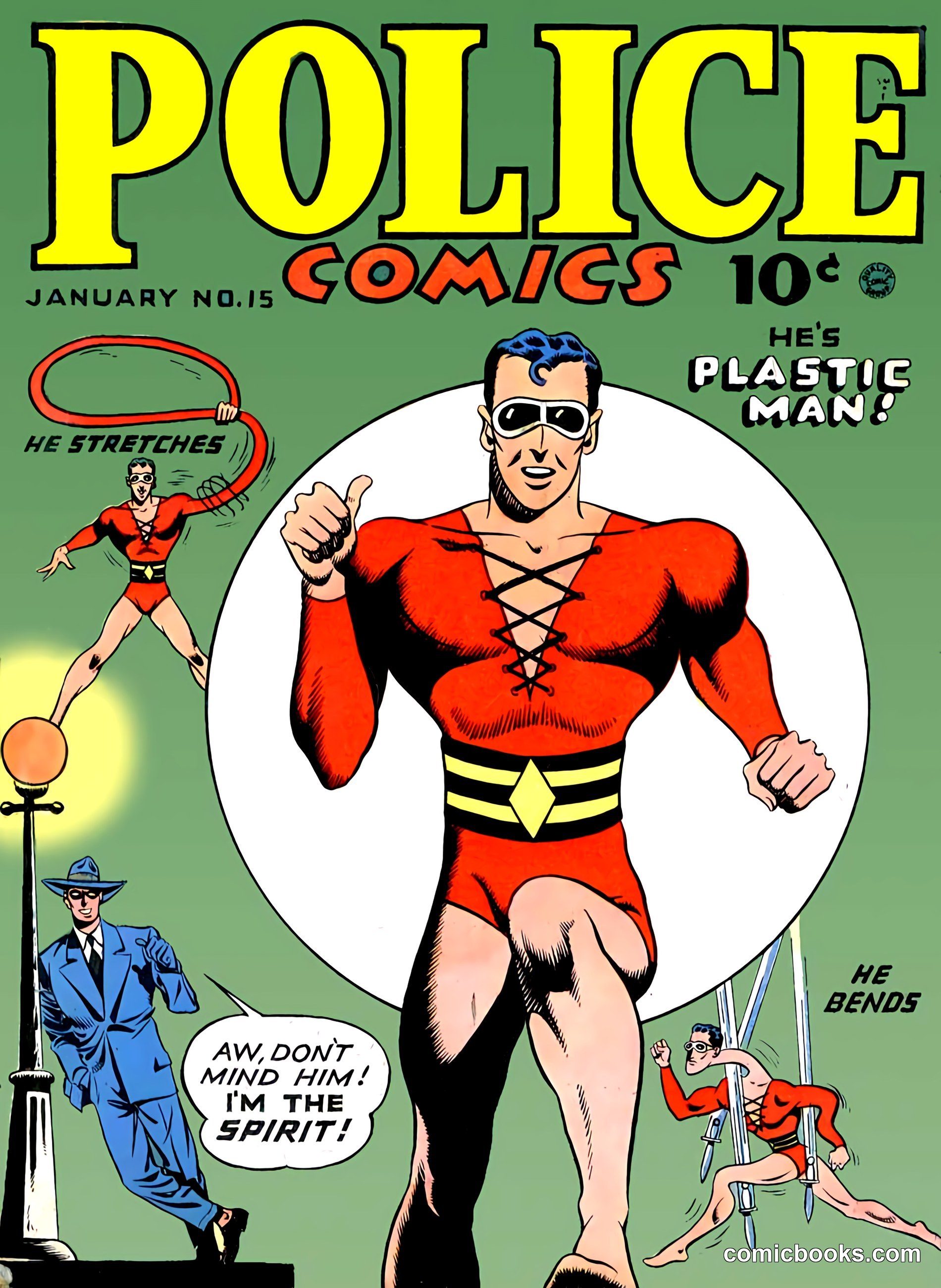 Police Comics (Plastic Man)