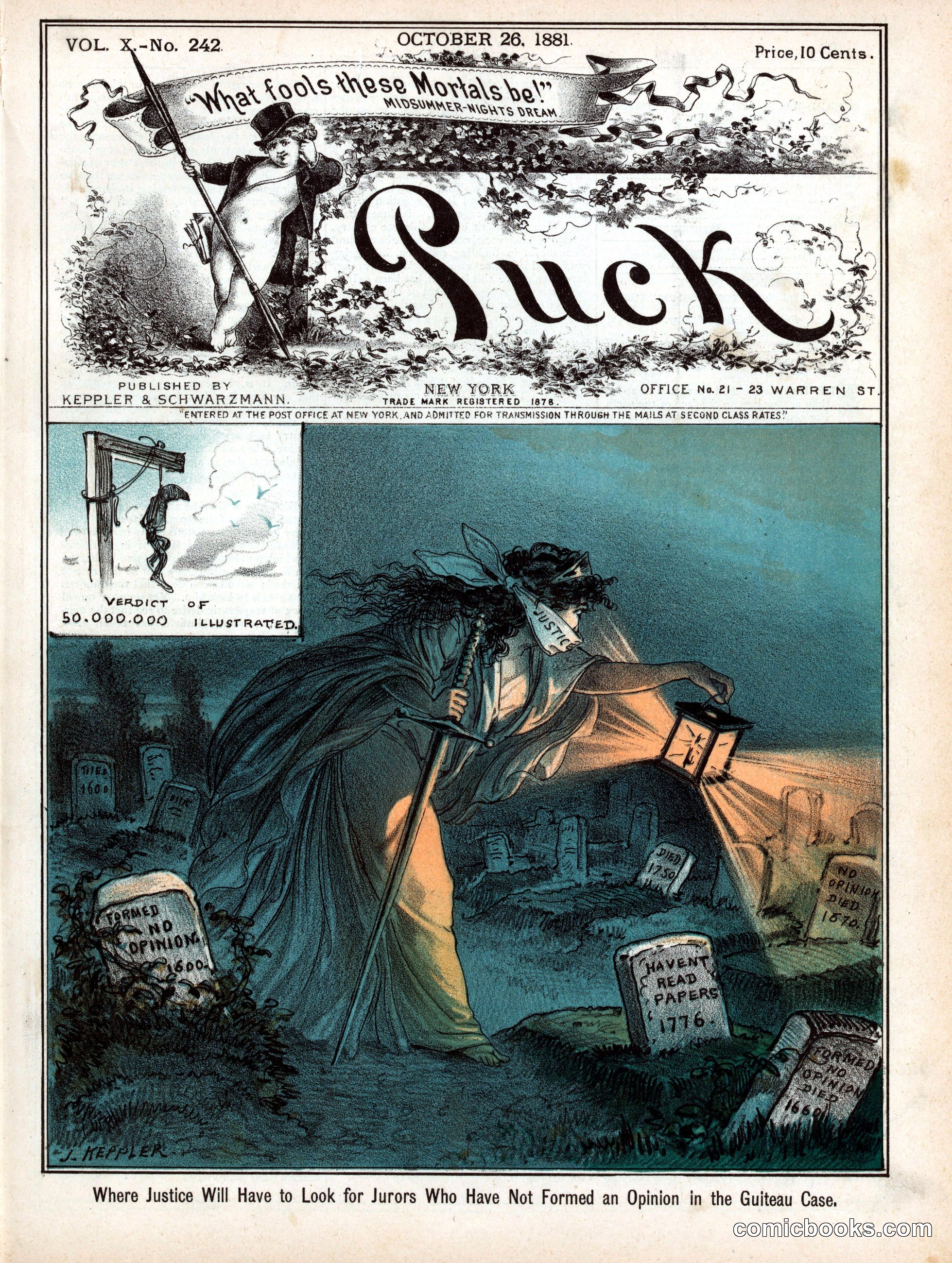 Where Justice Will Have to Look for an Impartial Juror (The Guiteau Case)