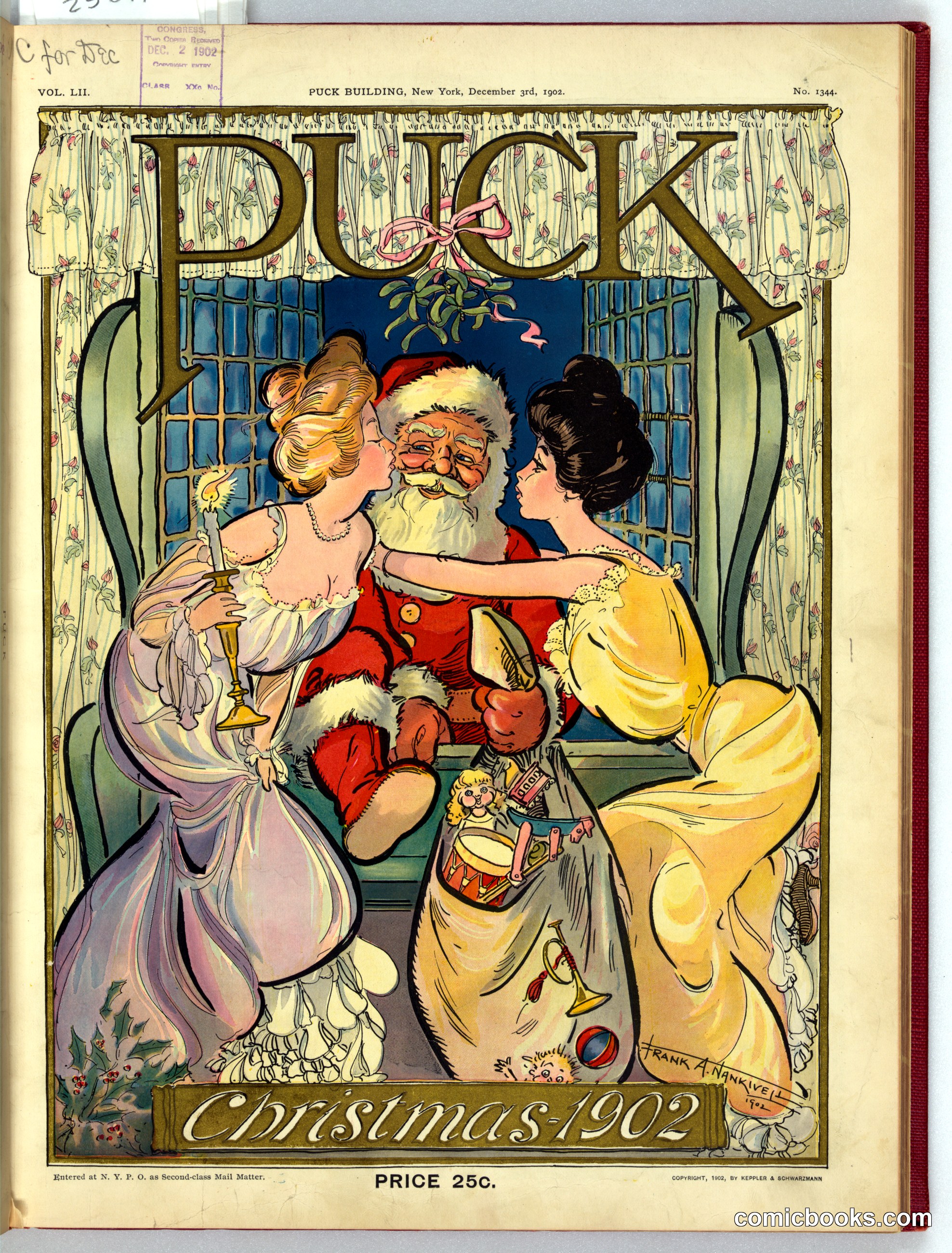 Puck Christmas 1902