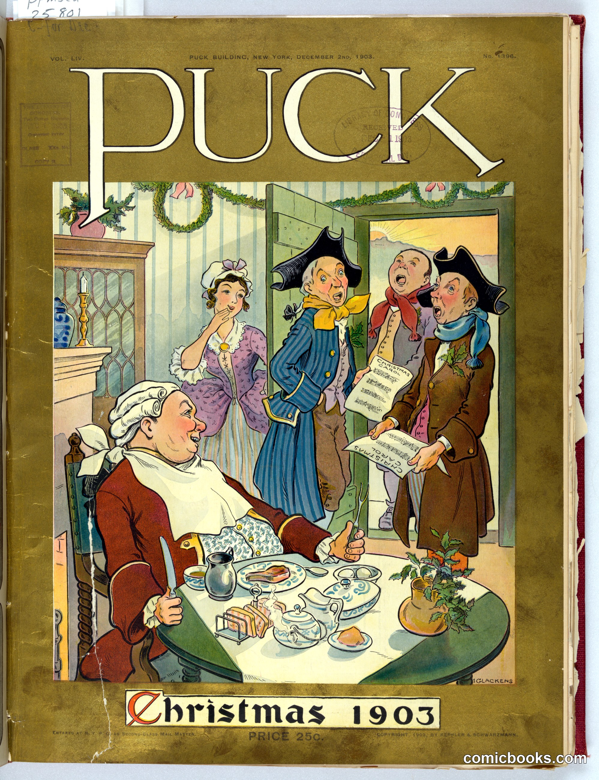 Puck Christmas 1903