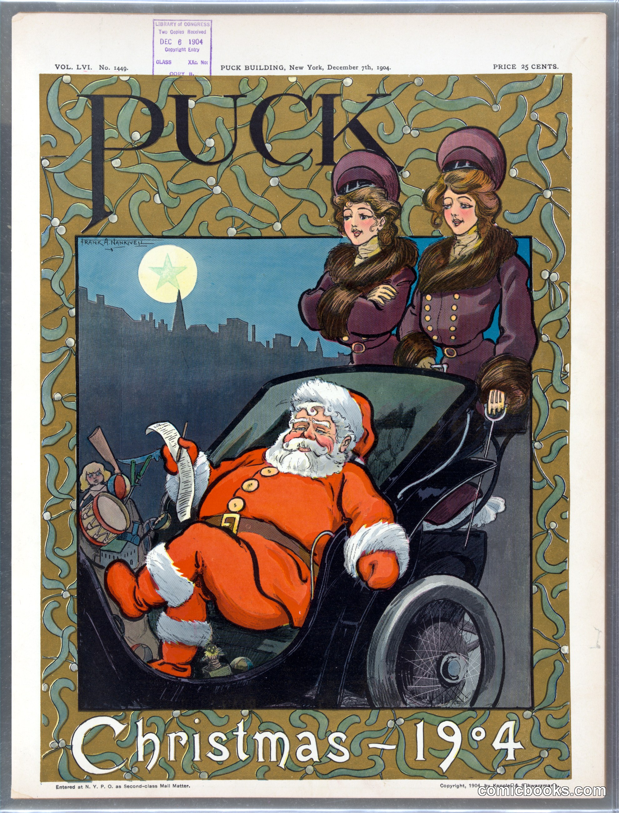 Puck Christmas 1904