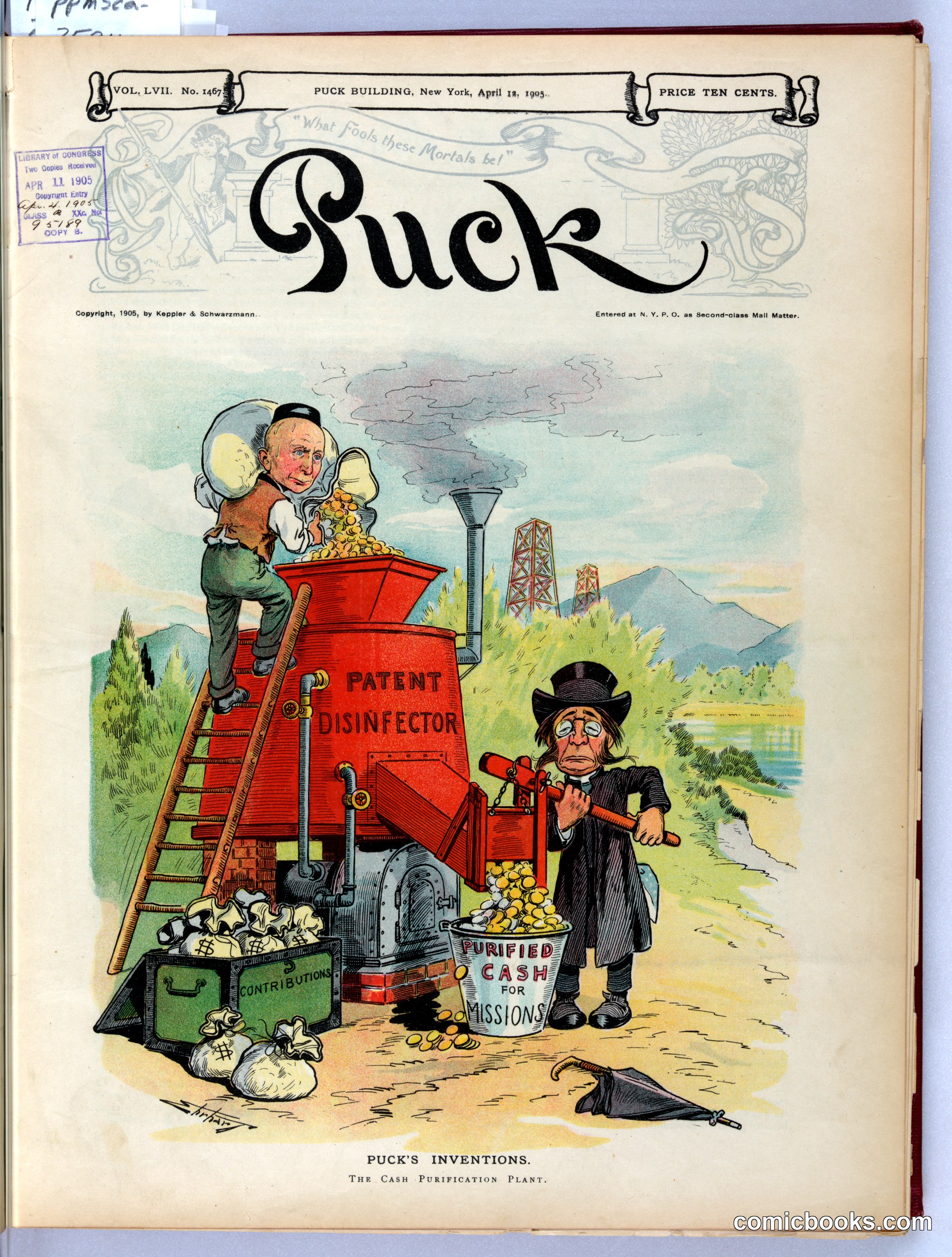 Puck's Inventions: The Cash Purification Plant