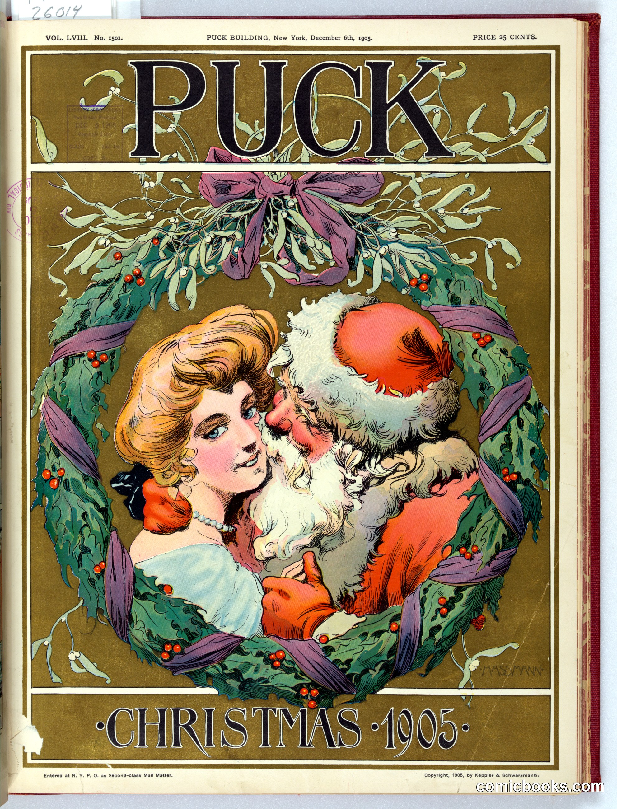 Puck Christmas 1905