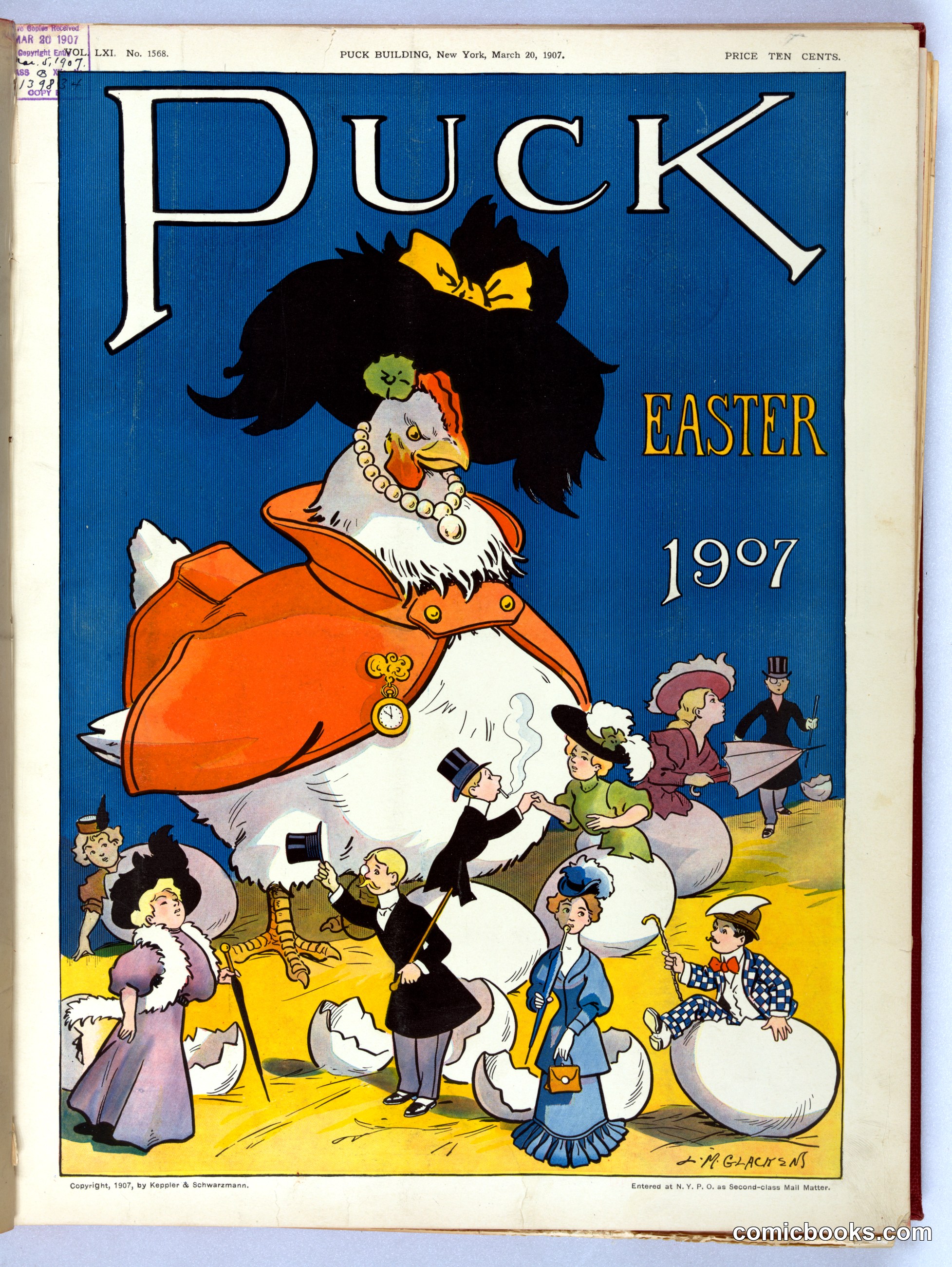 Puck Easter 1907