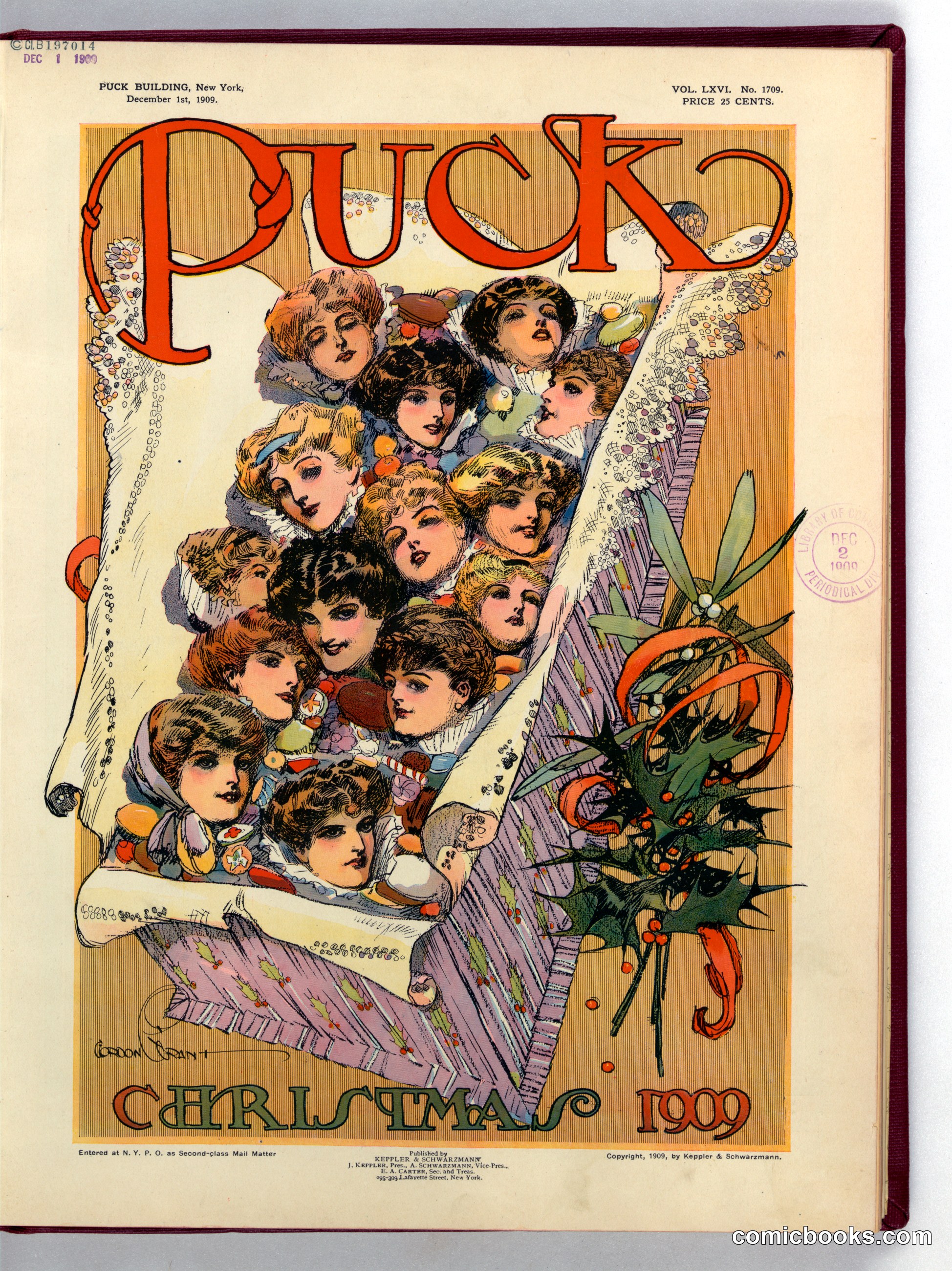 Puck Christmas 1909