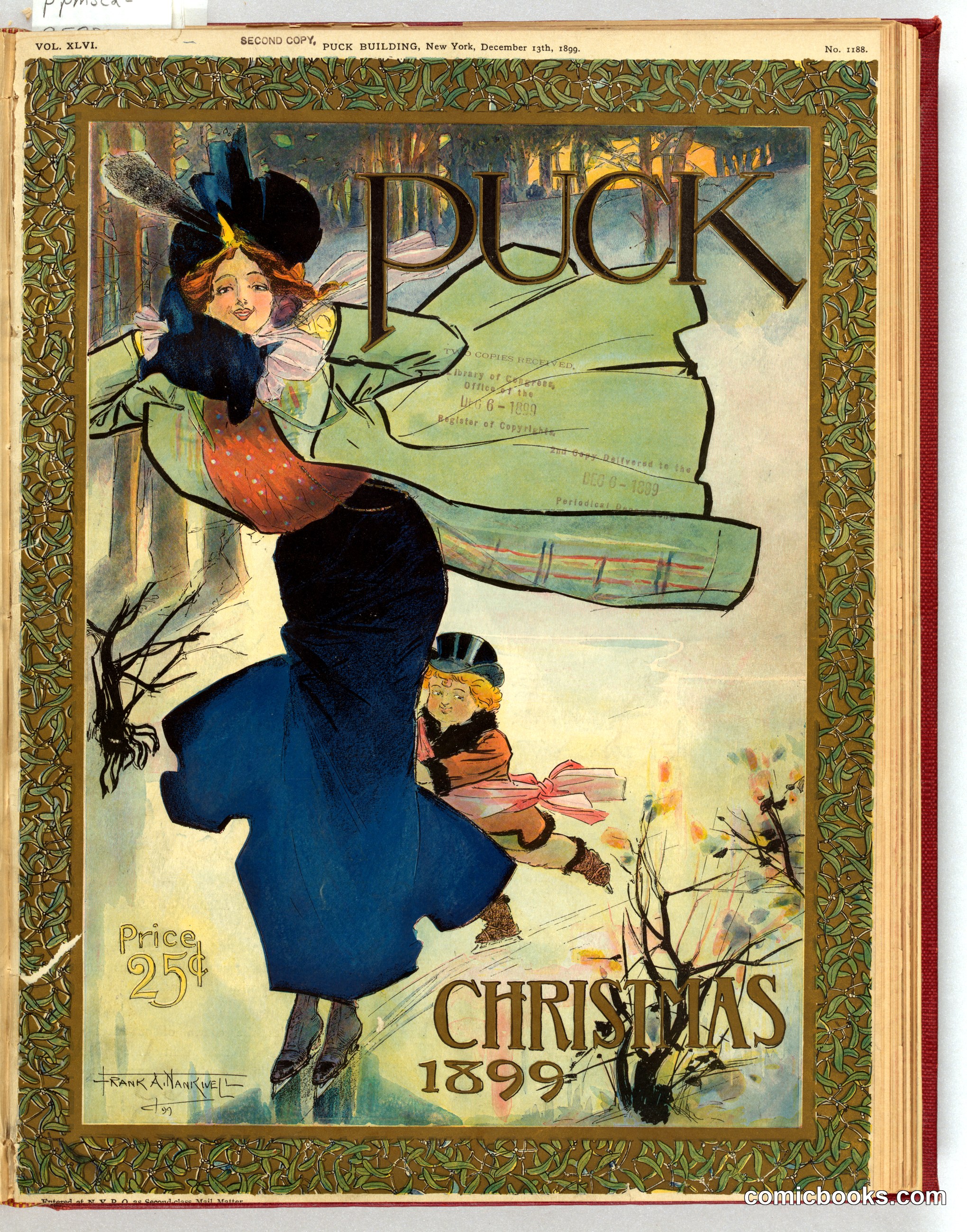 Puck Christmas 1899
